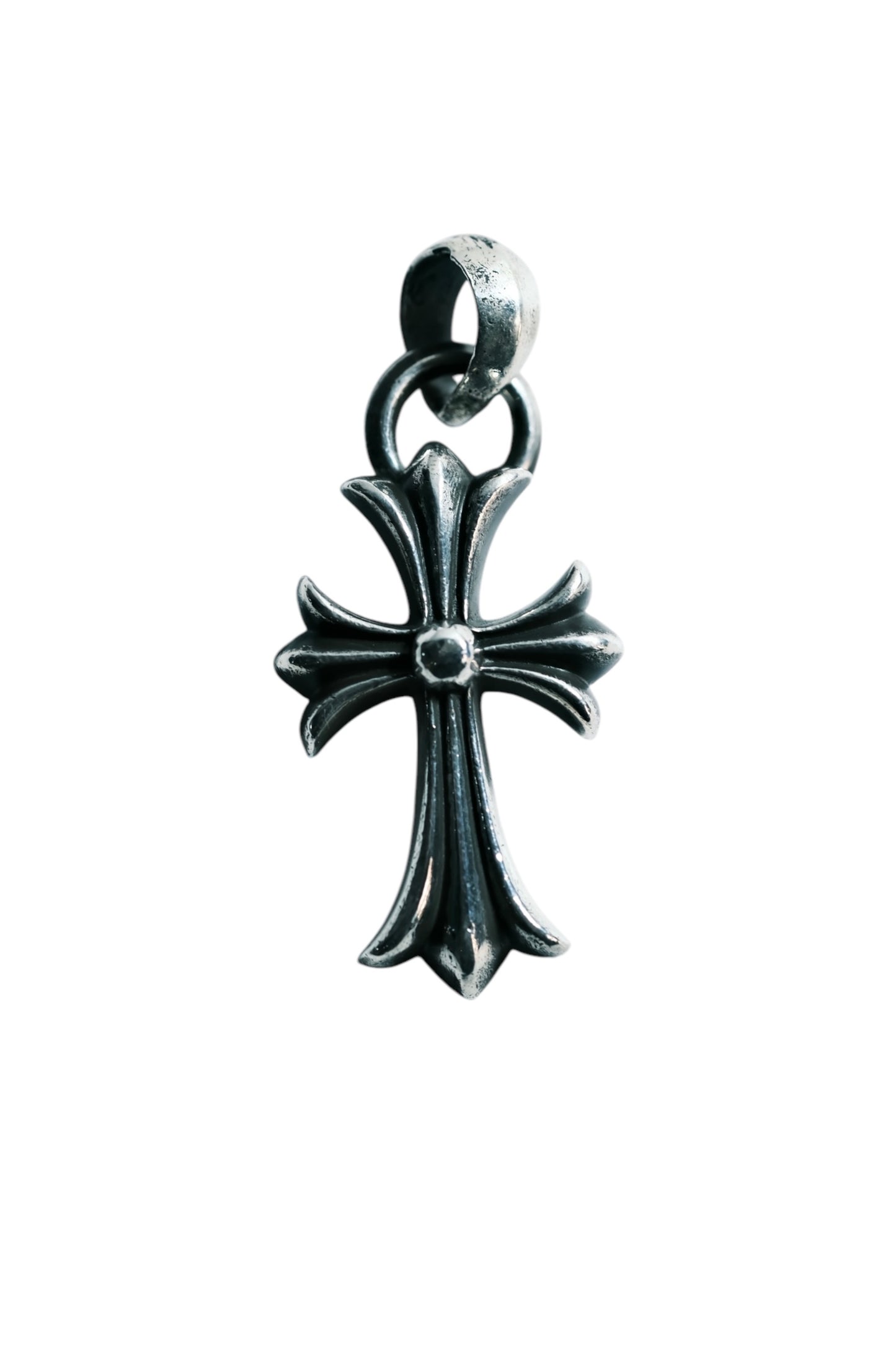 Chrome Hearts CH CRS SML W/BALE/ CROSS WITH BALE pendant