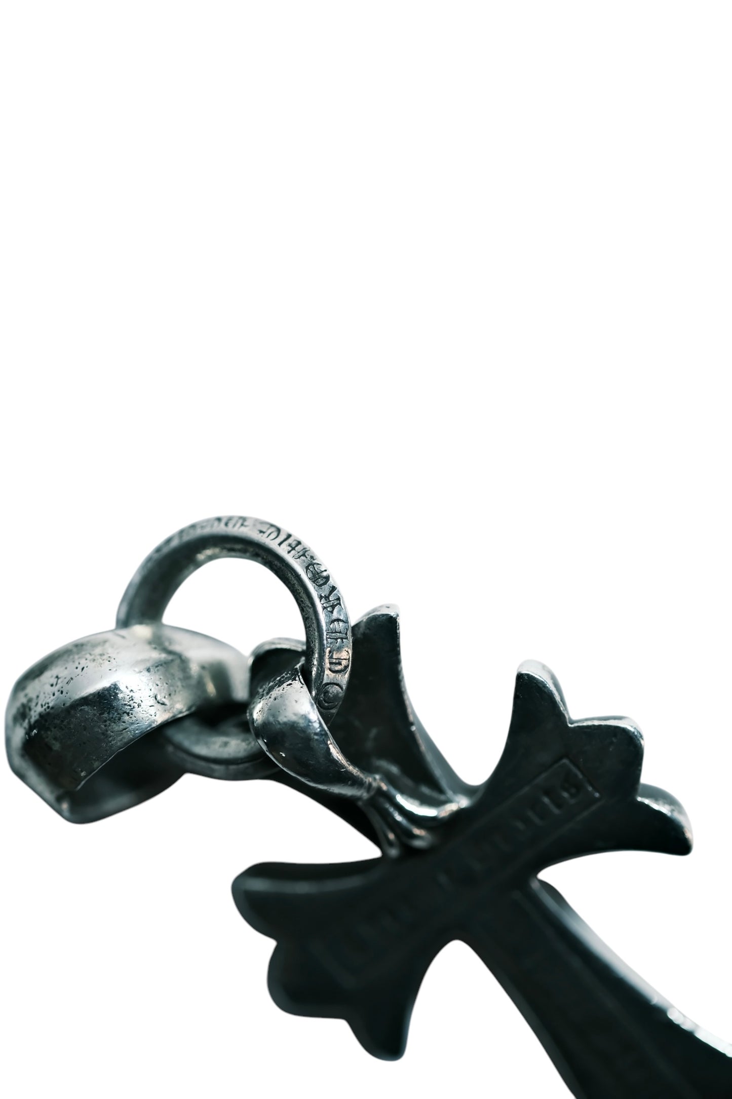 Chrome Hearts CH CRS SML W/BALE/ CROSS WITH BALE pendant