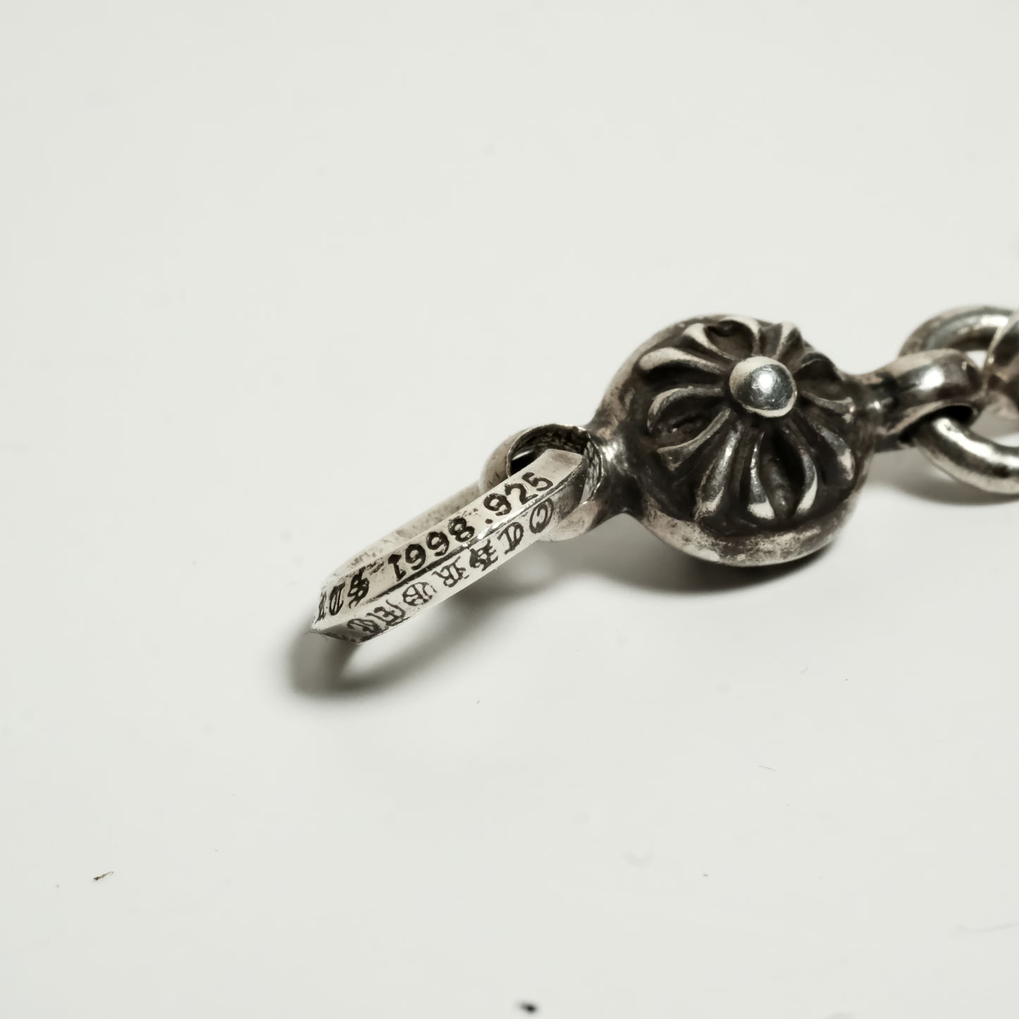 Chrome Hearts 1B TNY CH CRS/ 1 BALL TINY CROSS pendant