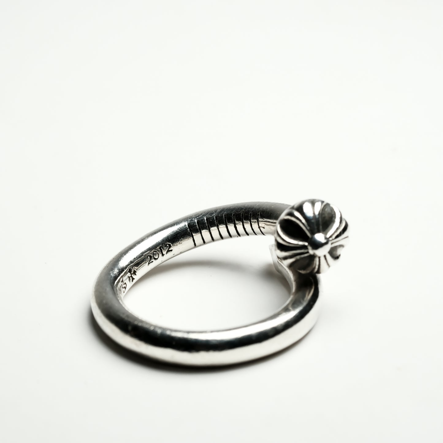 Chrome Hearts NAIL CROSS BALL/ NAIL CRSBALL ring