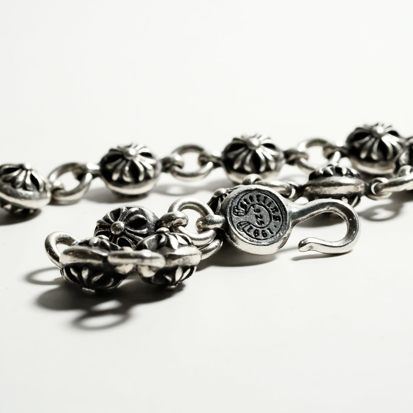 Chrome Hearts CROSS BALL NO2/ NO2 BALL bracelet
