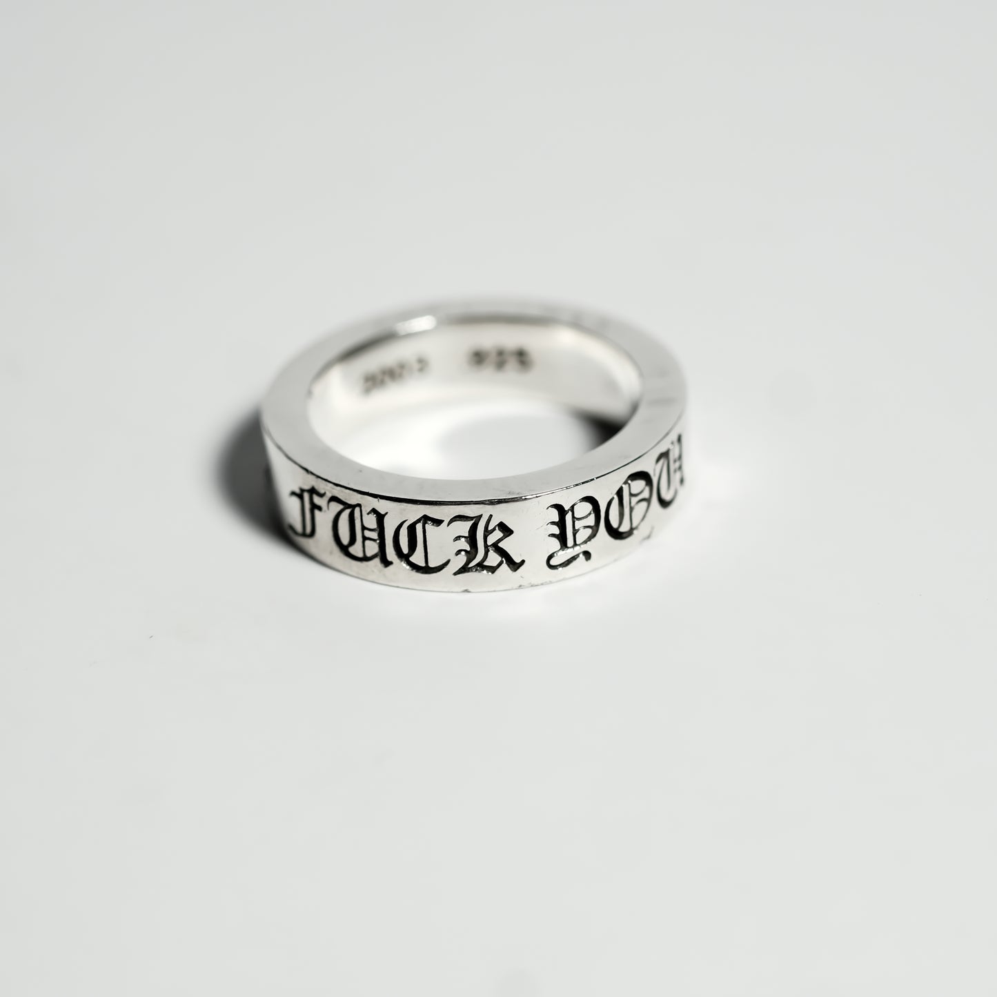 Chrome Hearts 6mm SPACER FUCKYOU ring