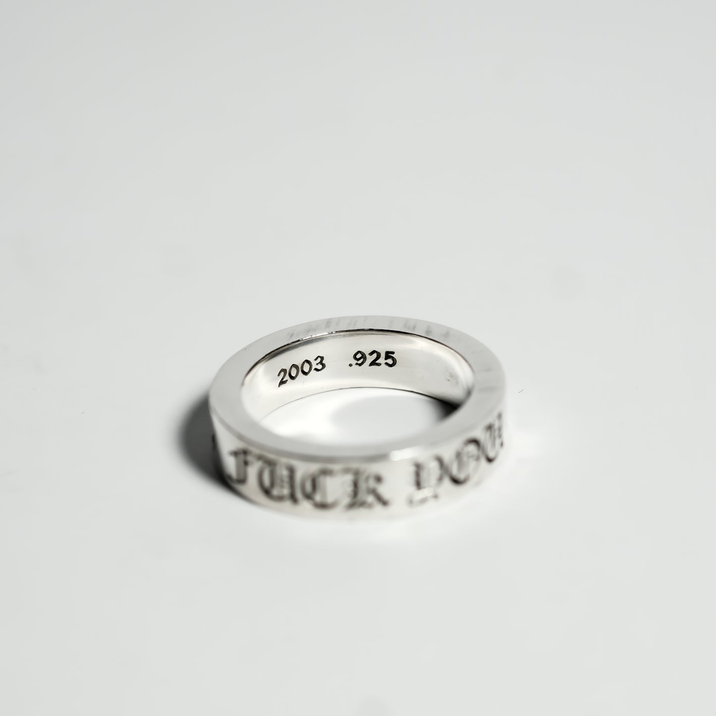 Chrome Hearts 6mm SPACER FUCKYOU ring