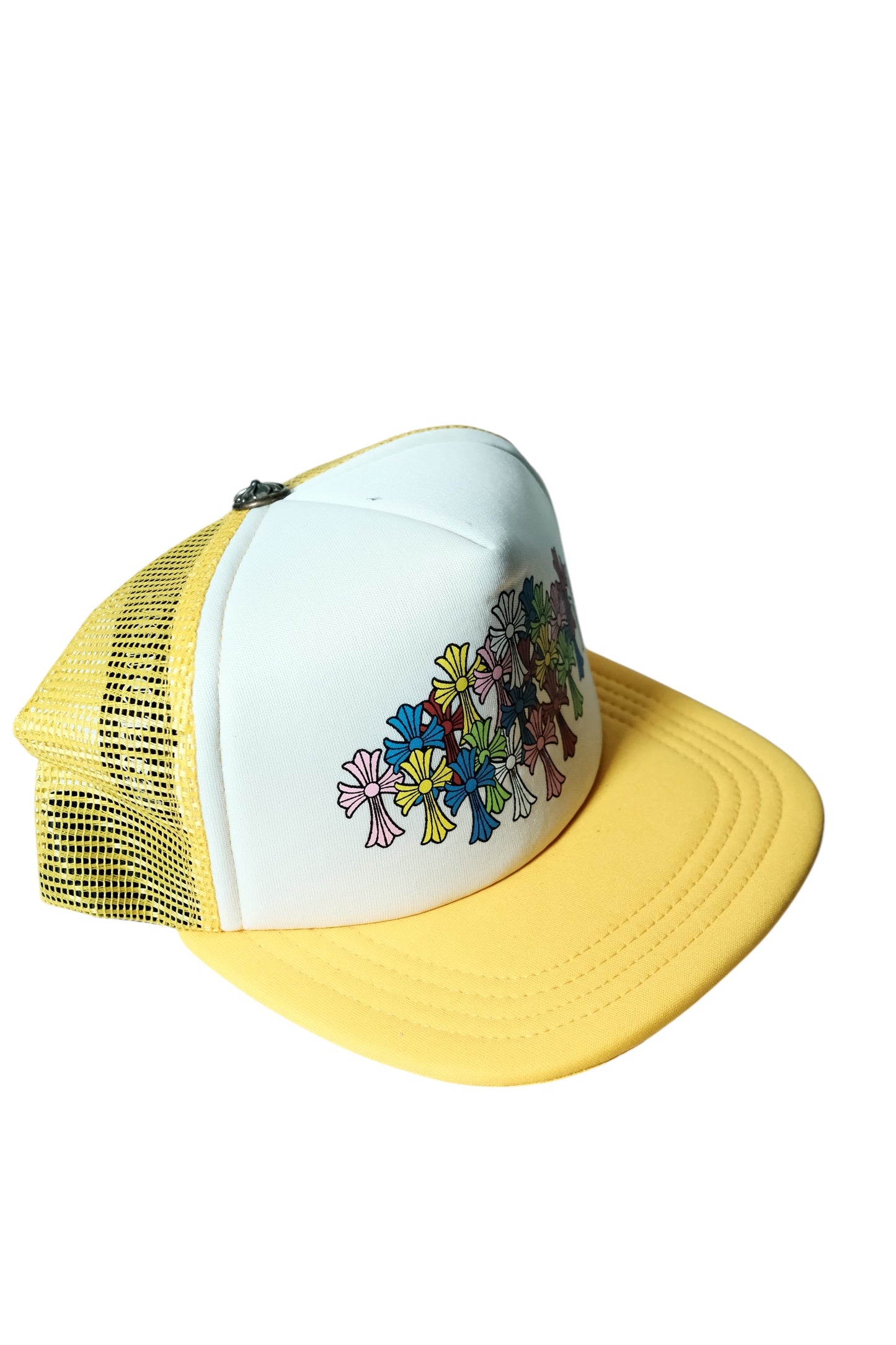 Chrome Hearts MULTI COLOR SEMETERY CROSS TRUCKER CAP