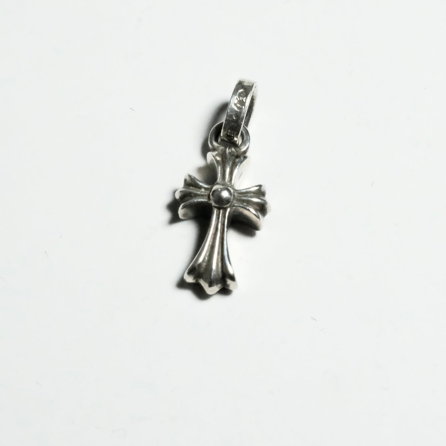 クロムハーツ BABYFAT CROSS PAVE SAPHERE 社外/CRS BBFAT P/SAP 社外