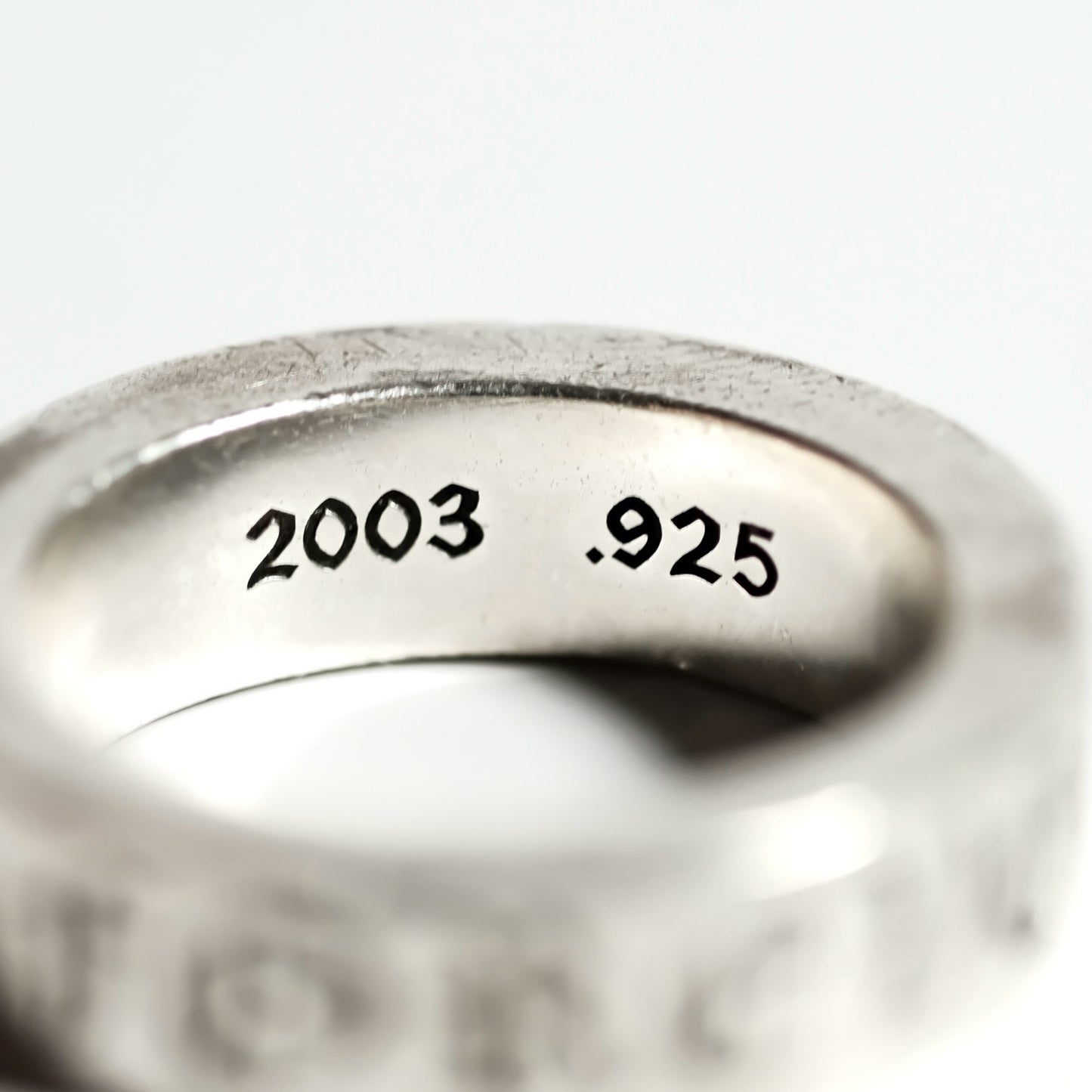 Chrome Hearts 6mm SPACER FOREVER ring