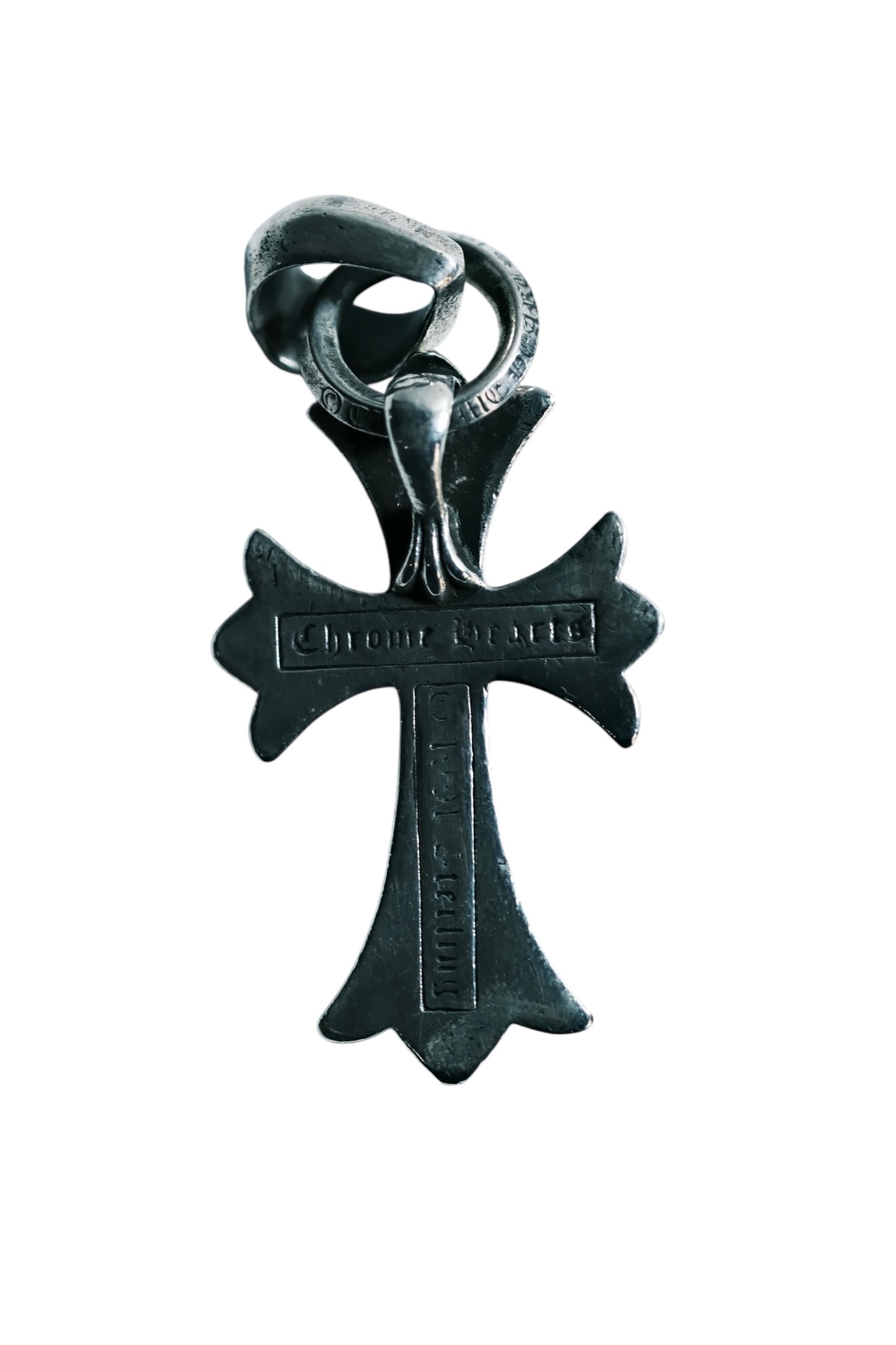 Chrome Hearts CH CRS SML W/BALE/ CROSS WITH BALE pendant