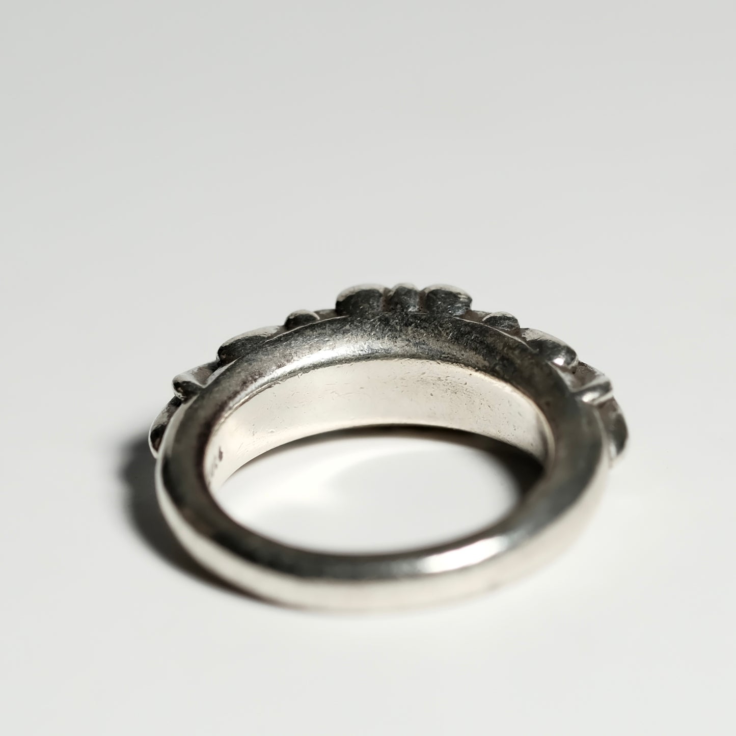 Chrome Hearts BABY CLASSIC FLORAL CROSS/BABY CLASC FLRL CRS ring