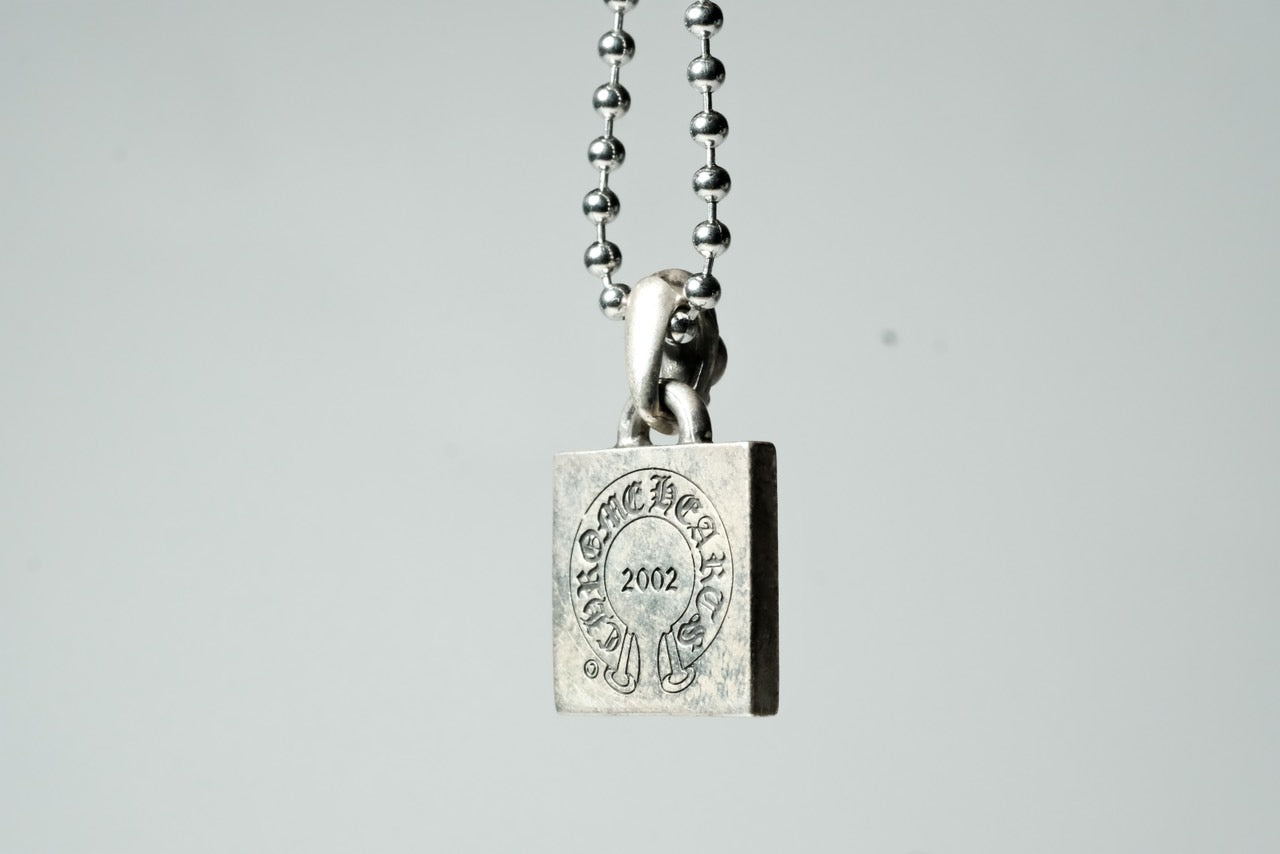 Chrome Hearts FRAMED LETTER Y pendant