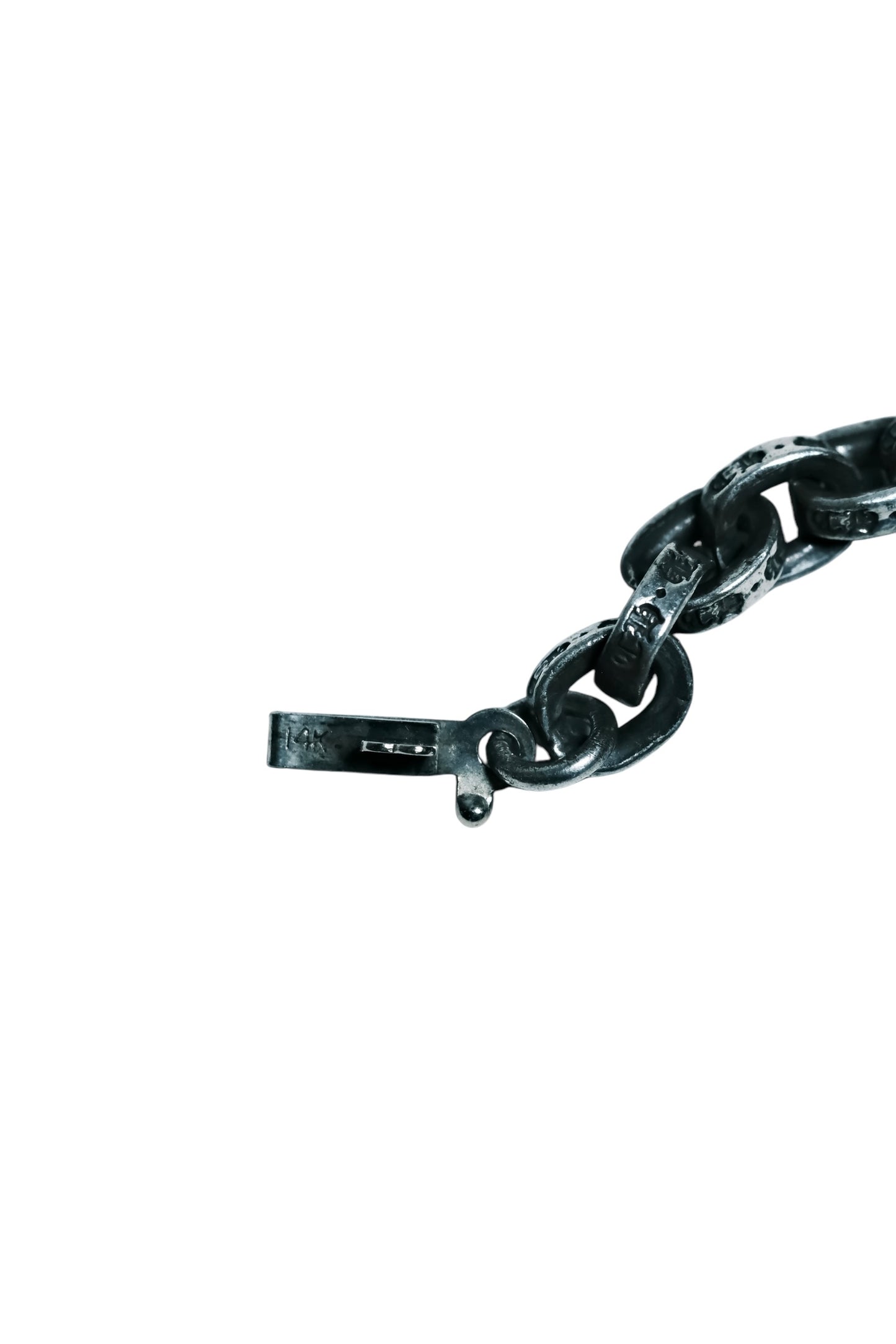 Chrome Hearts FILIG CROSS XS W PAPER CHAIN 24INCH necklace
