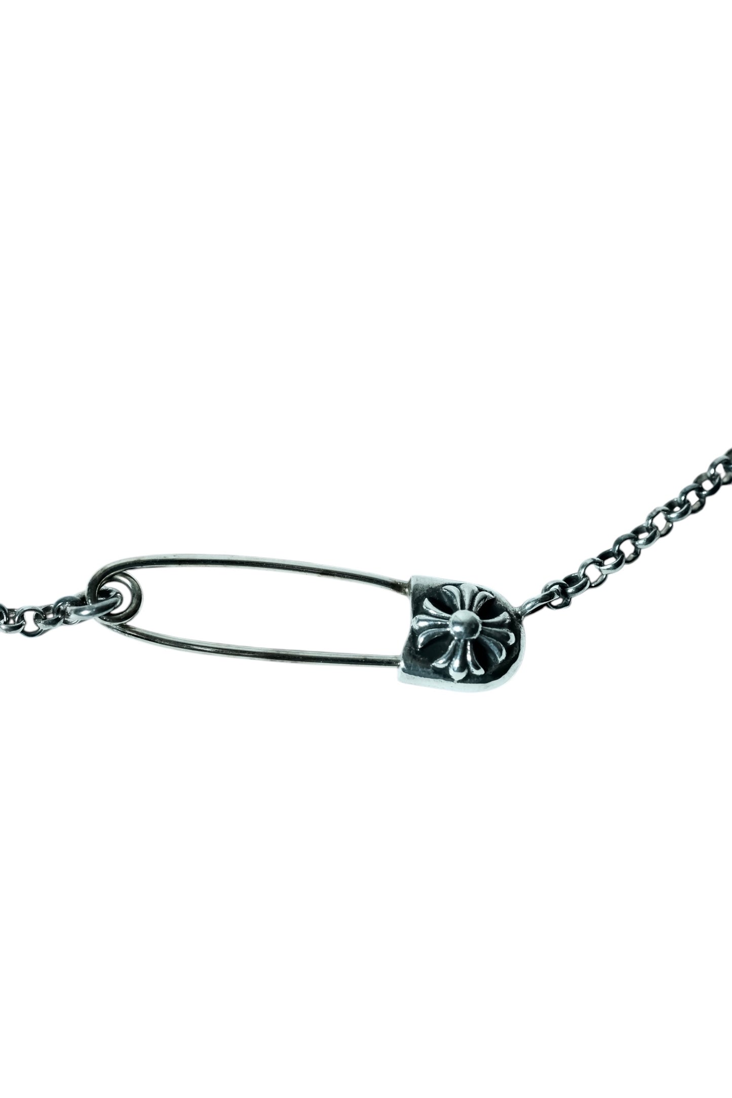 Chrome Hearts SAFETY PIN ROLL necklace