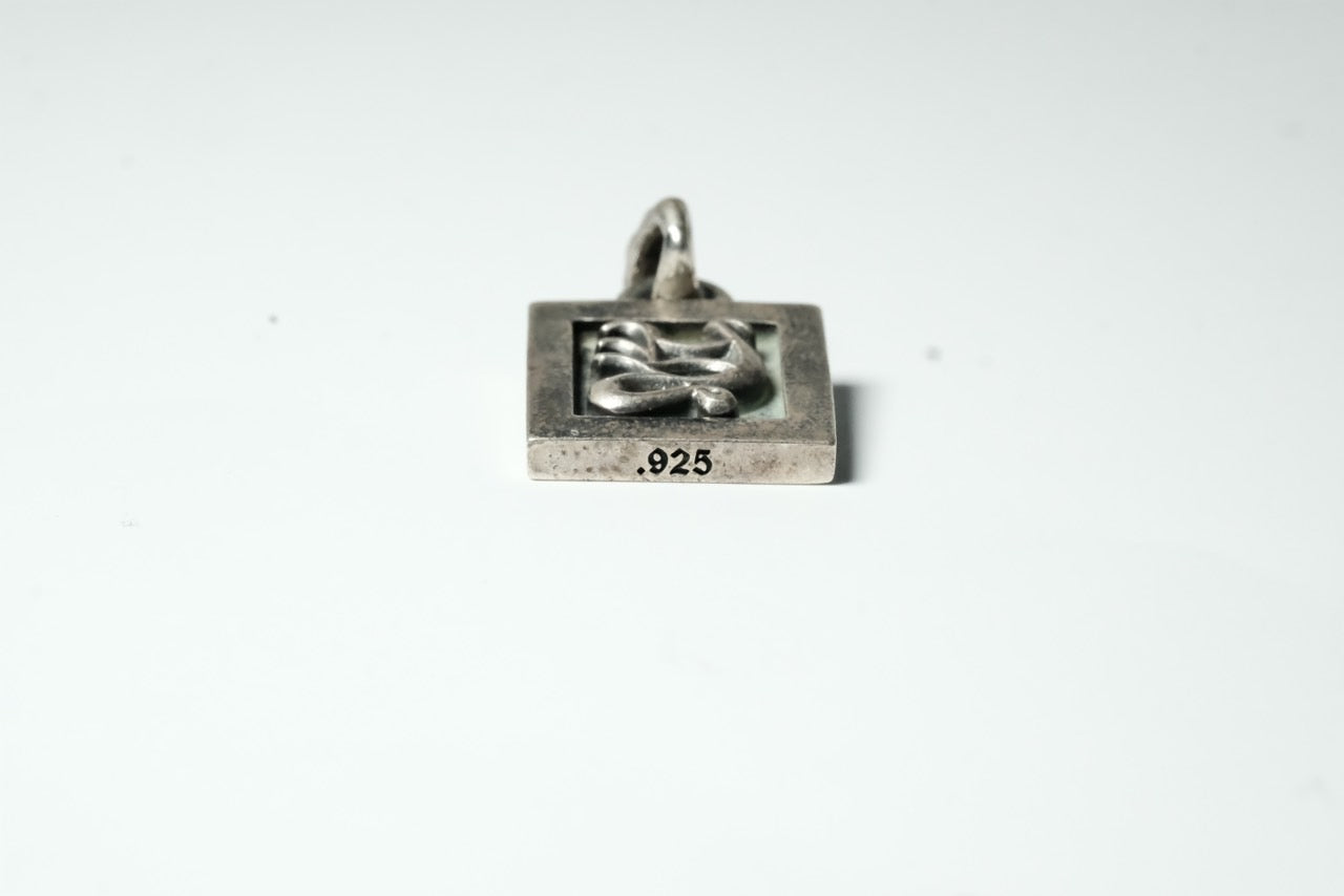 Chrome Hearts FRAMED LETTER Y pendant