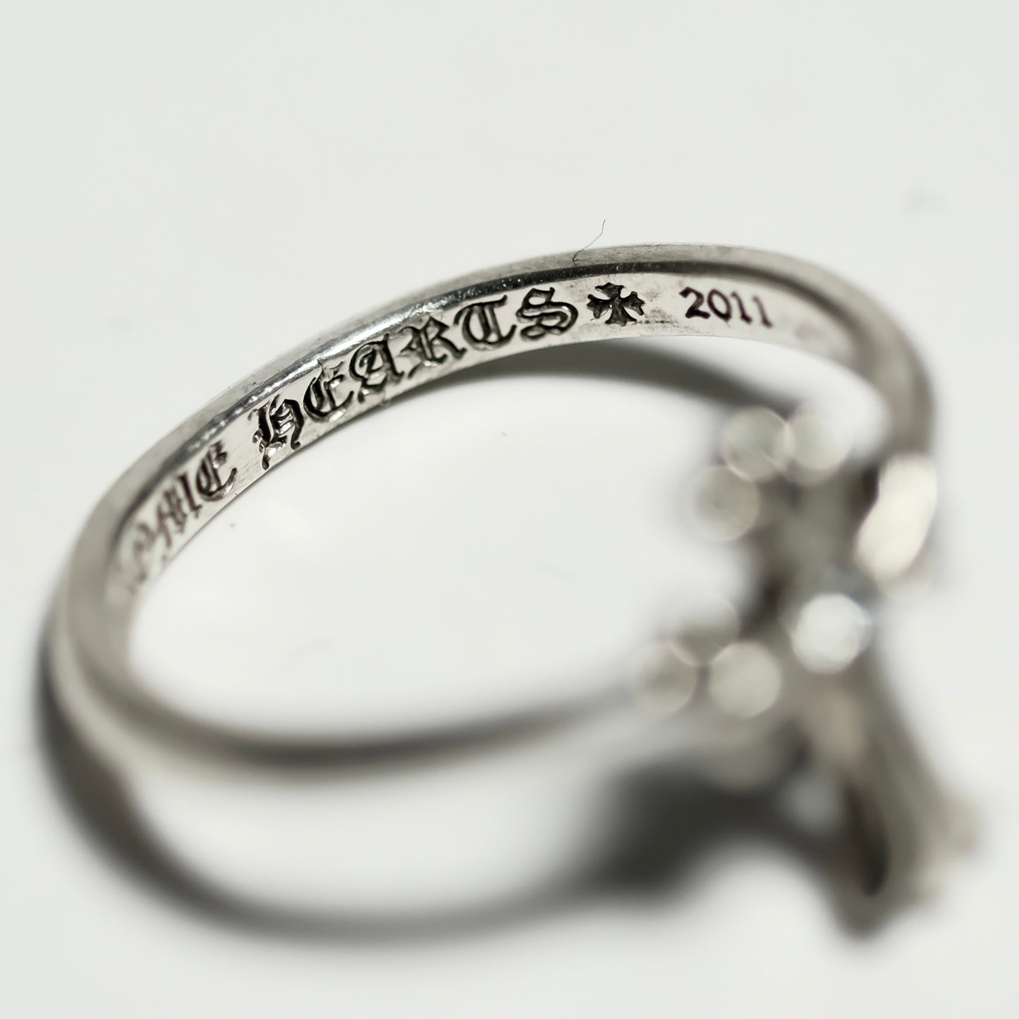 Chrome Hearts BUBBLEGUM CH CROSS DIAMOND/ BBBLGM CH CRS DIA ring