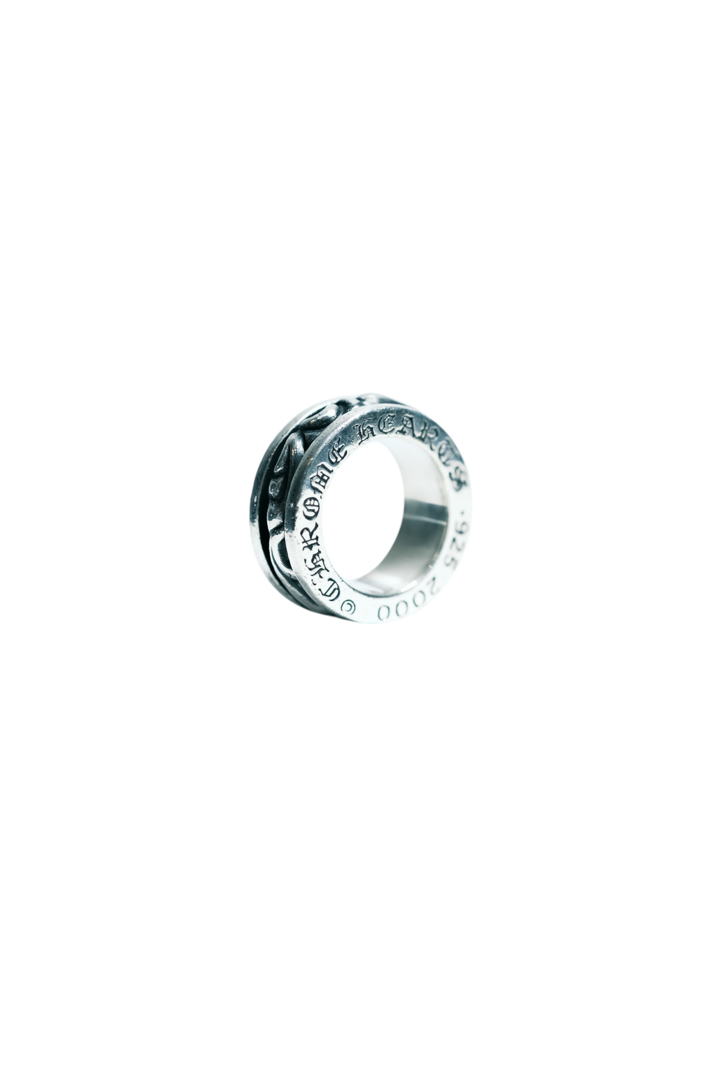 Chrome Hearts SPINNER SCROLL RING