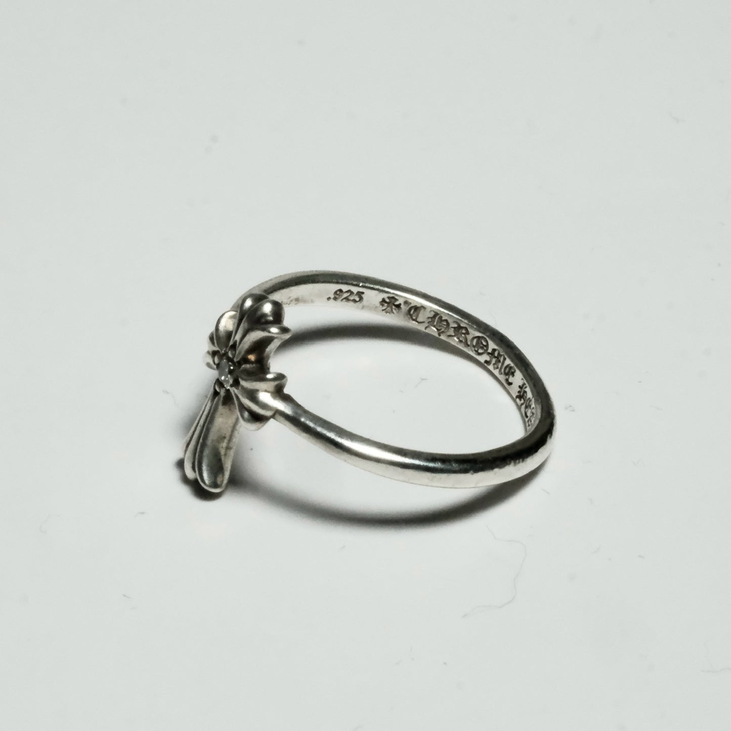 Chrome Hearts BUBBLEGUM CH CROSS DIAMOND/ BBBLGM CH CRS DIA ring