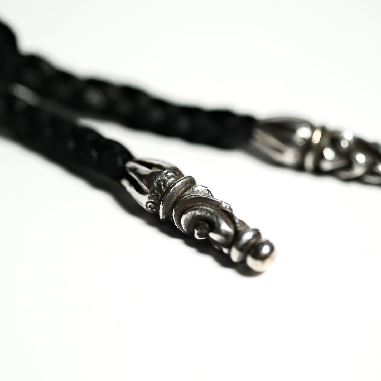 Chrome Hearts LEATHER BRAID ネックレス