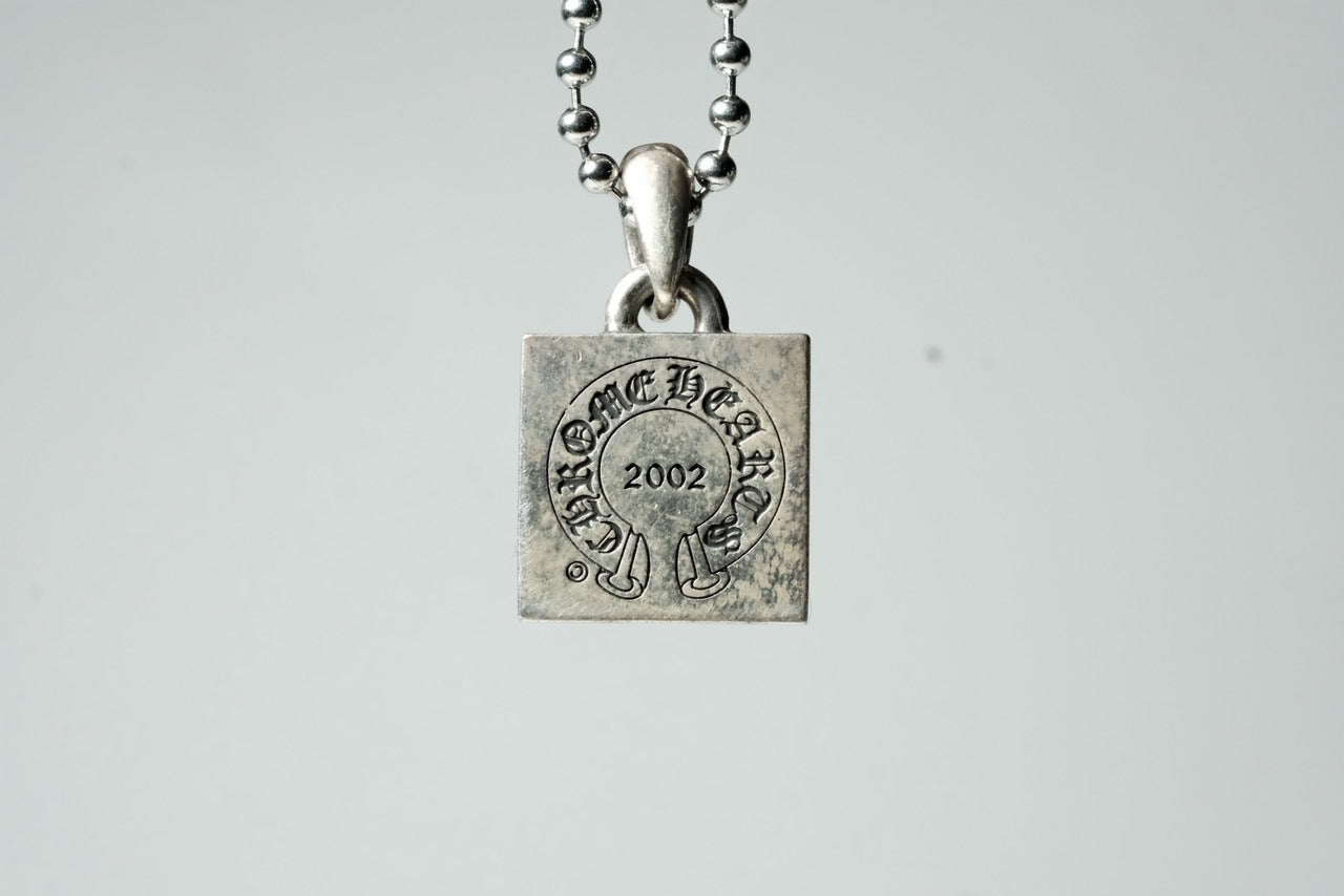 Chrome Hearts FRAMED LETTER Y pendant