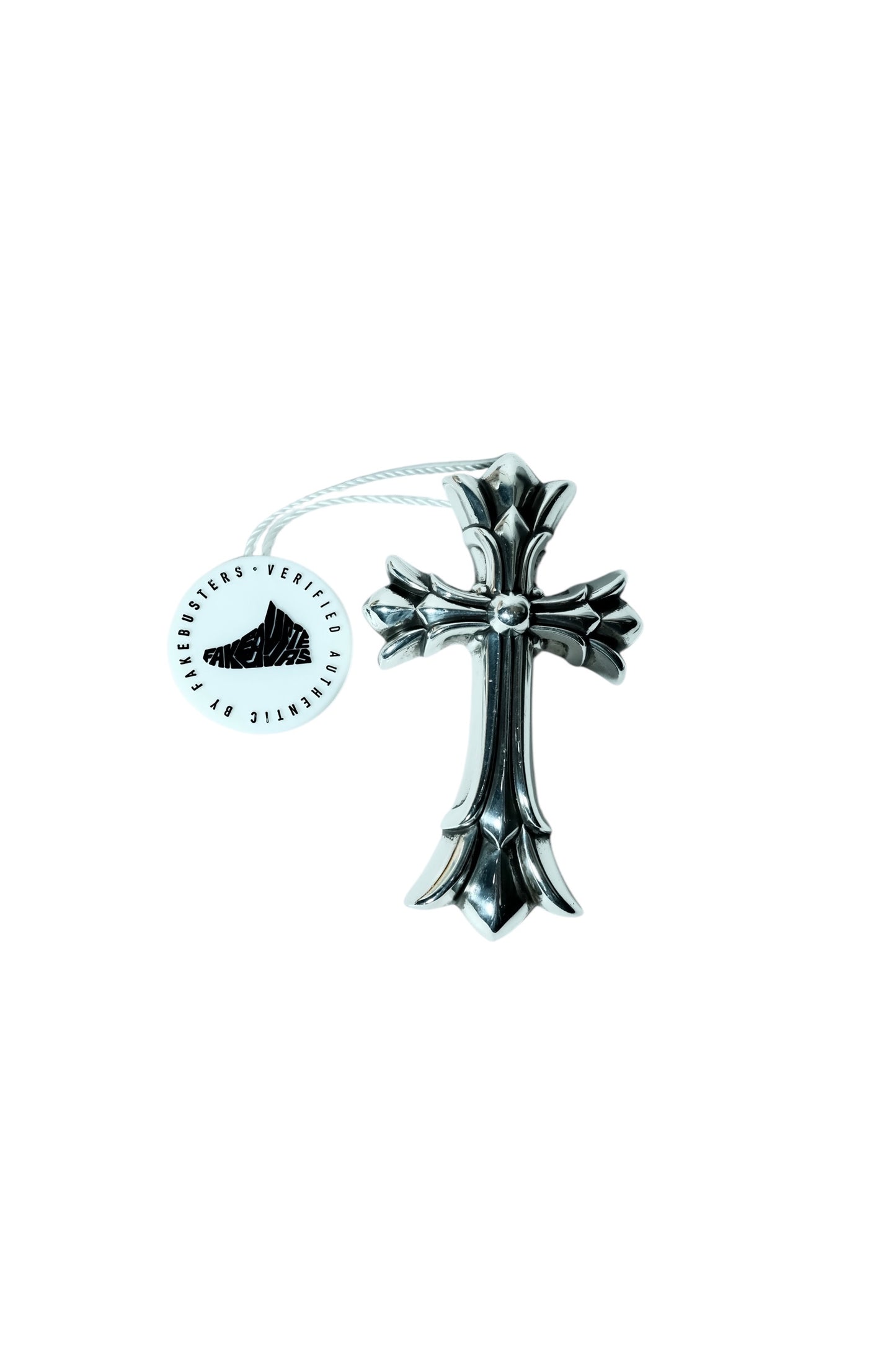 Chrome Hearts DBL CH CRS LRG/ DOUBLE CROSS CH LARGE pendant