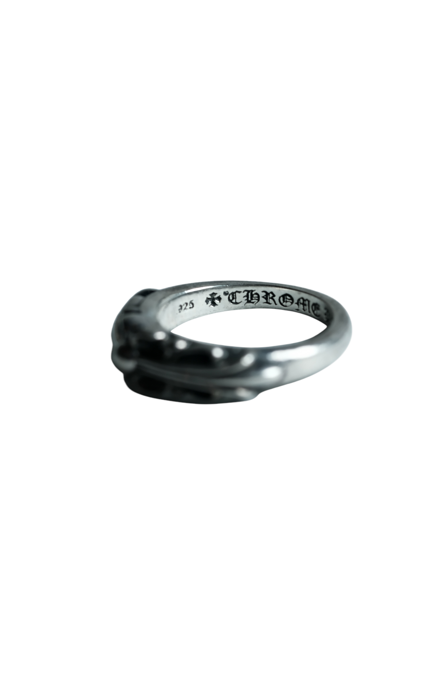 Chrome Hearts BABY CLASSIC FLORAL CROSS/BABY CLASC FLRL CRS ring
