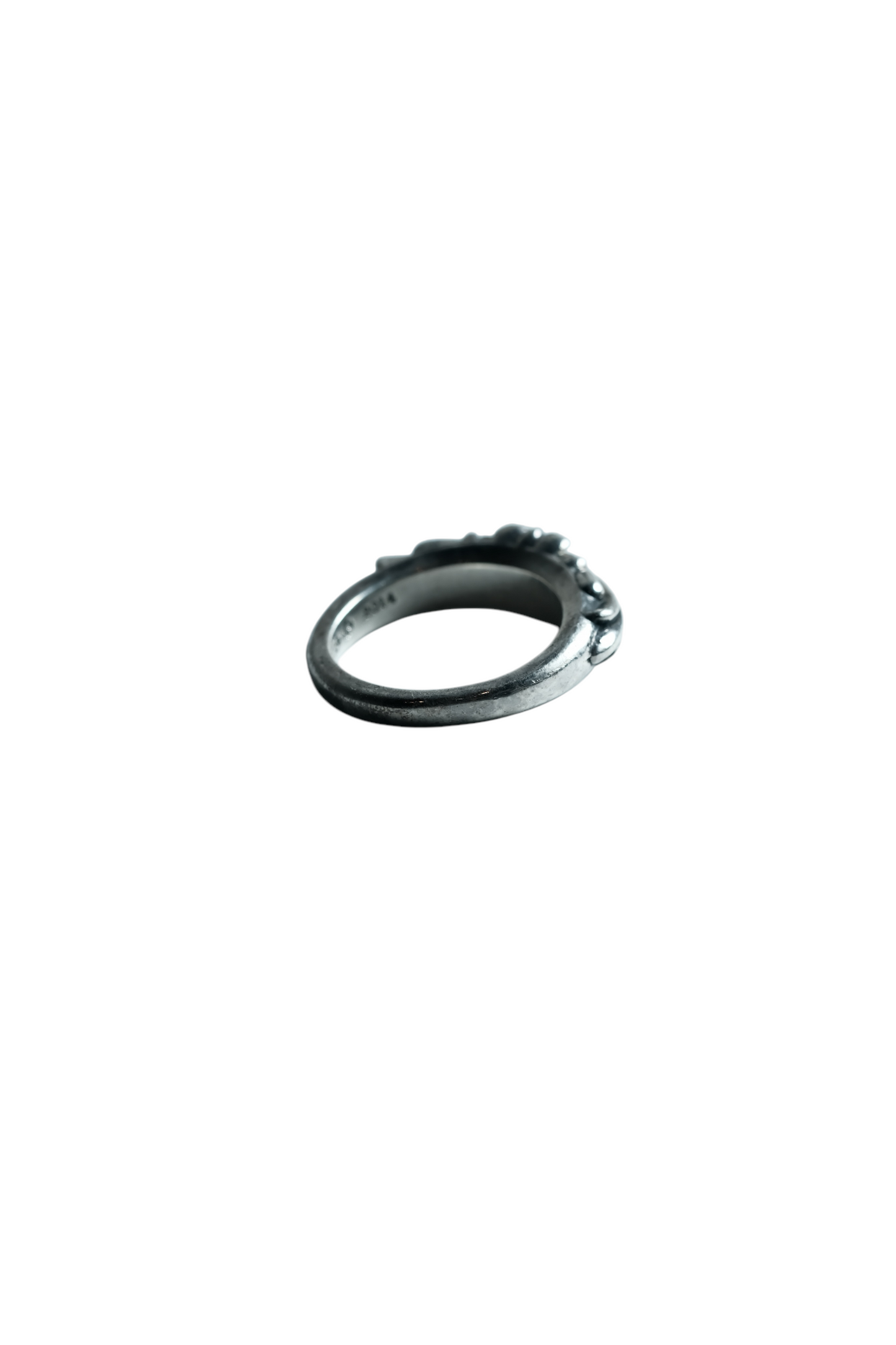 Chrome Hearts BABY CLASSIC FLORAL CROSS/BABY CLASC FLRL CRS ring