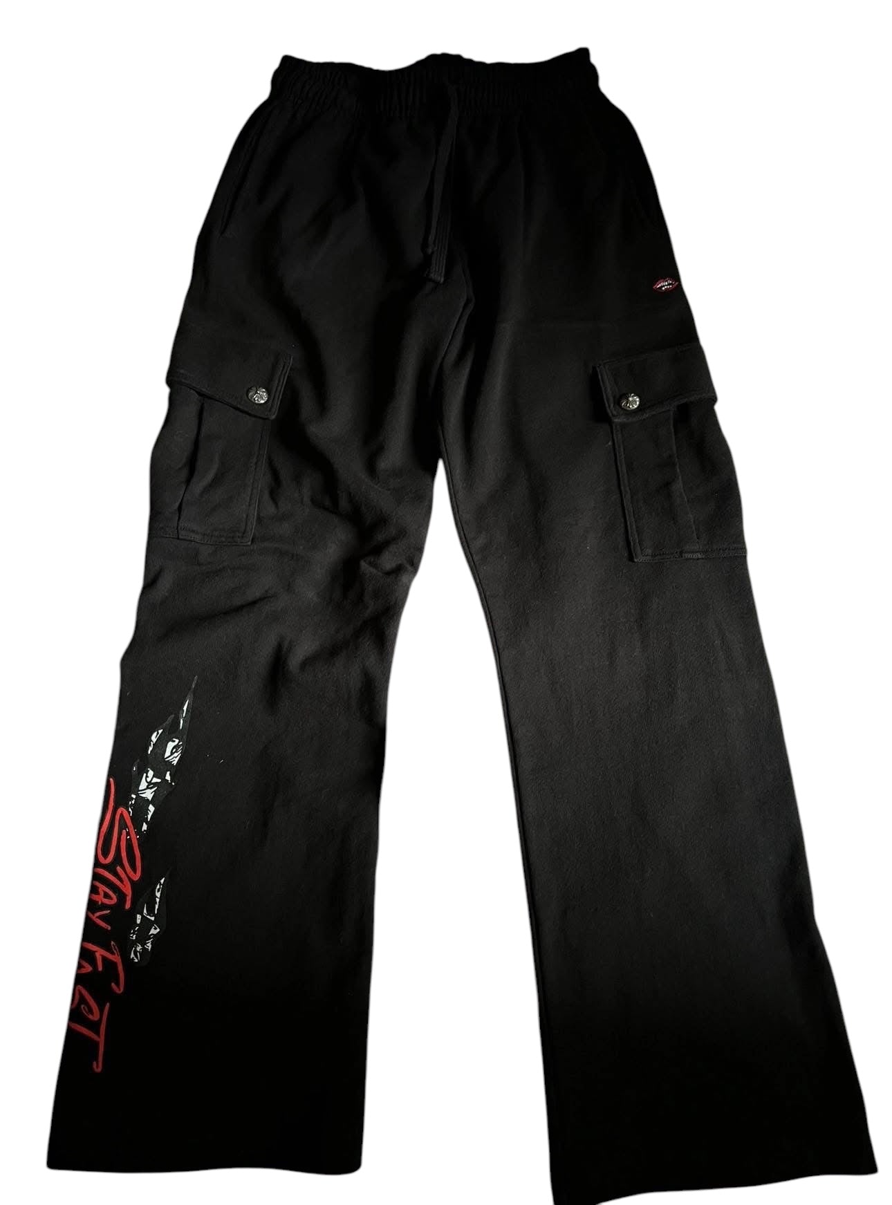 Chrome Hearts MATTY BOY FLAME DOODLE COMIC LOOSE PANTS