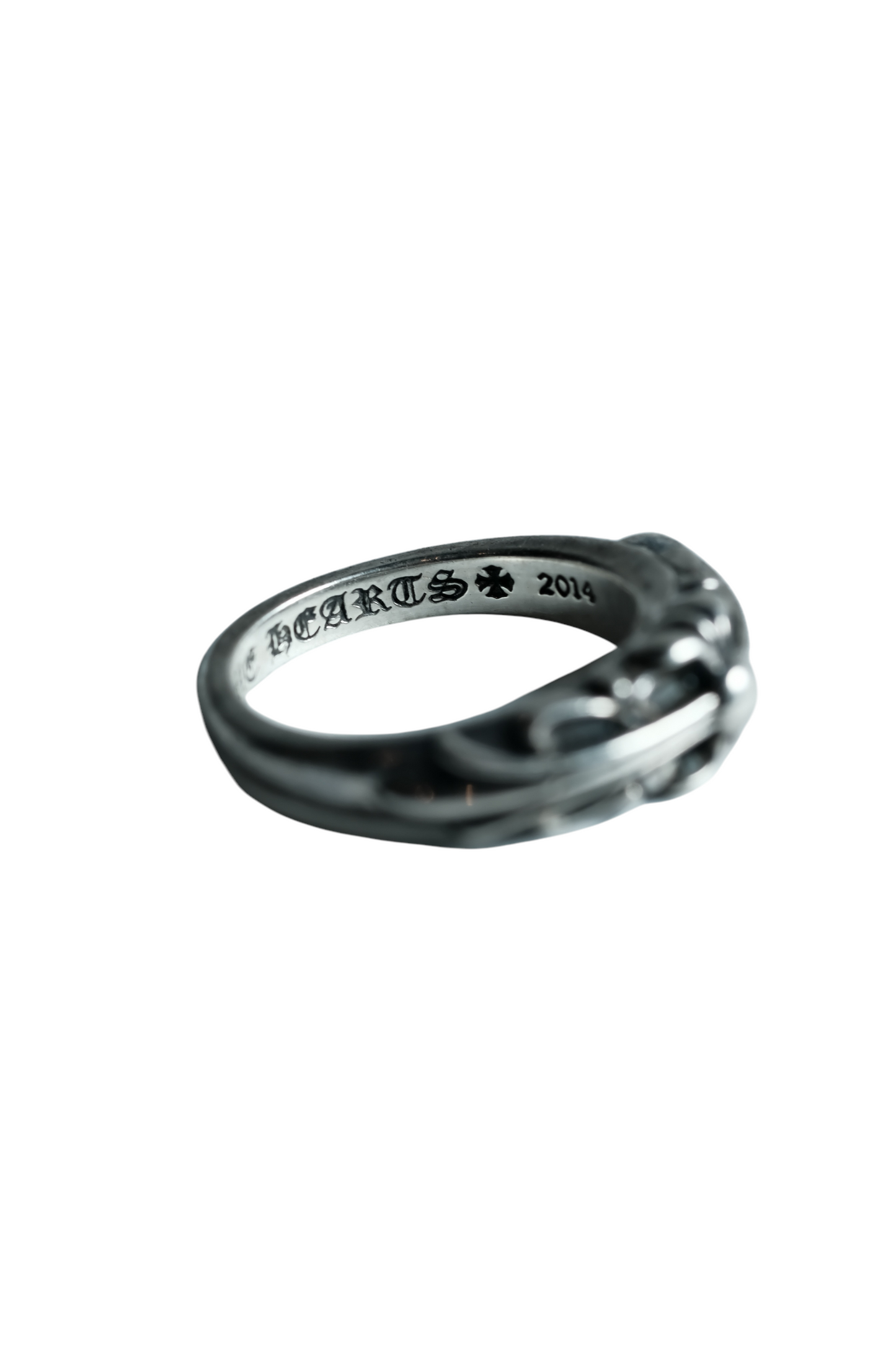 Chrome Hearts BABY CLASSIC FLORAL CROSS/BABY CLASC FLRL CRS ring