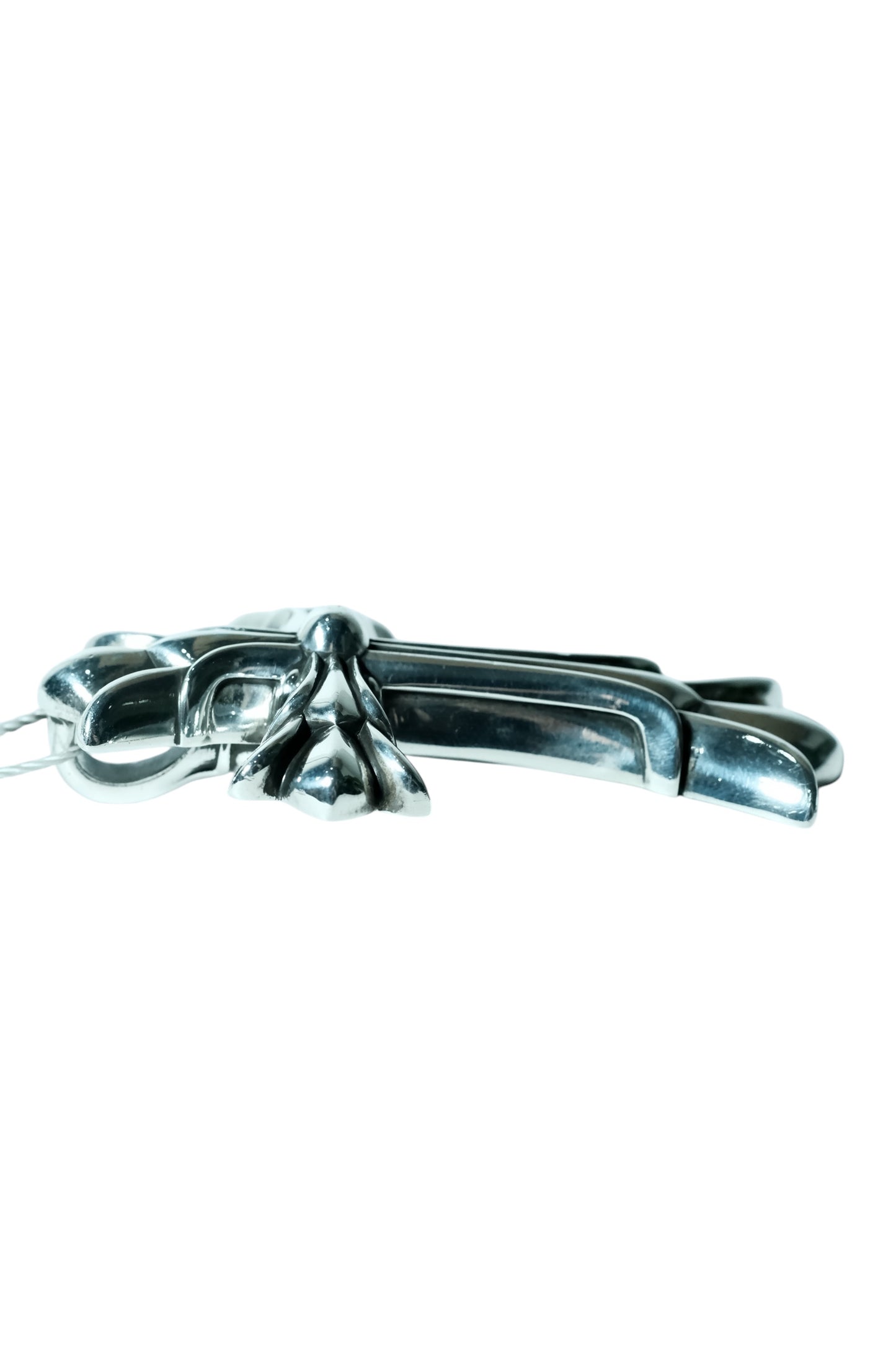 Chrome Hearts DBL CH CRS LRG/ DOUBLE CROSS CH LARGE pendant