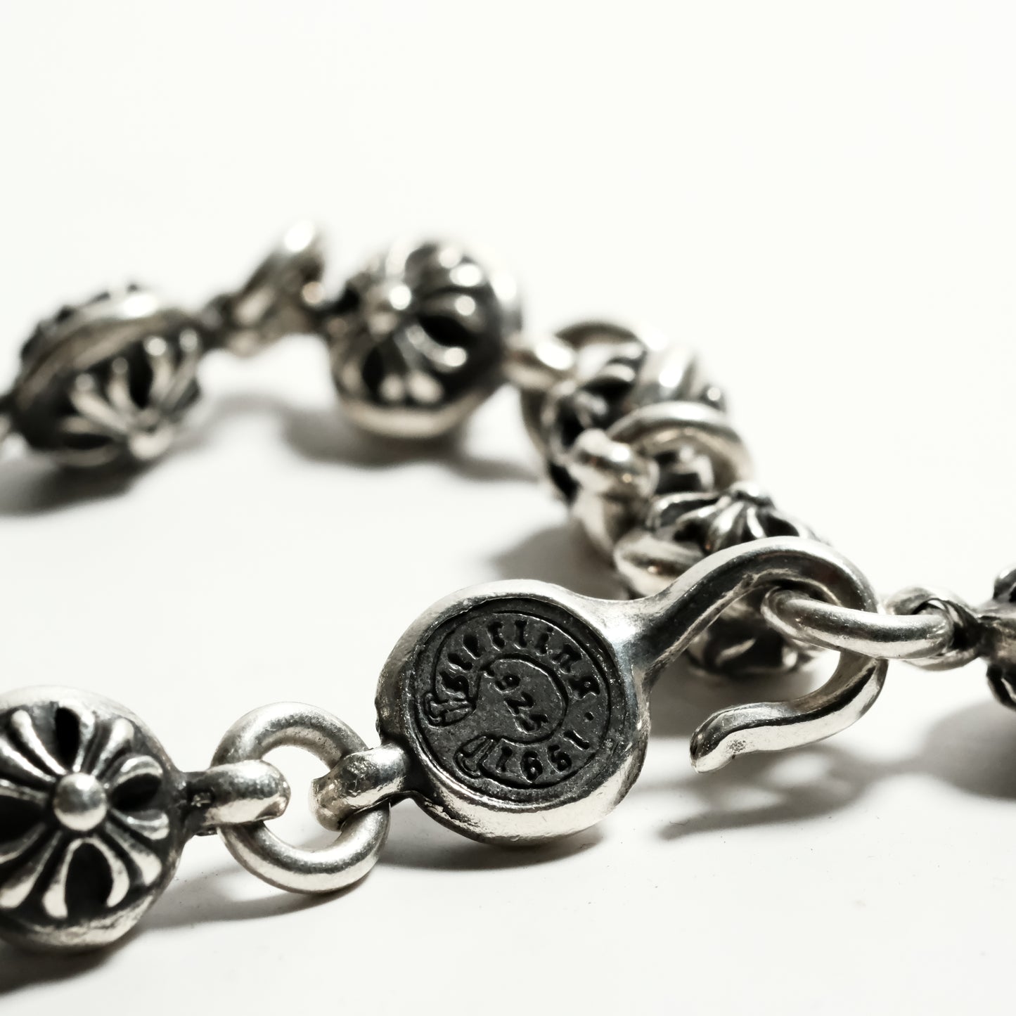 Chrome Hearts CROSS BALL NO2/ NO2 BALL bracelet