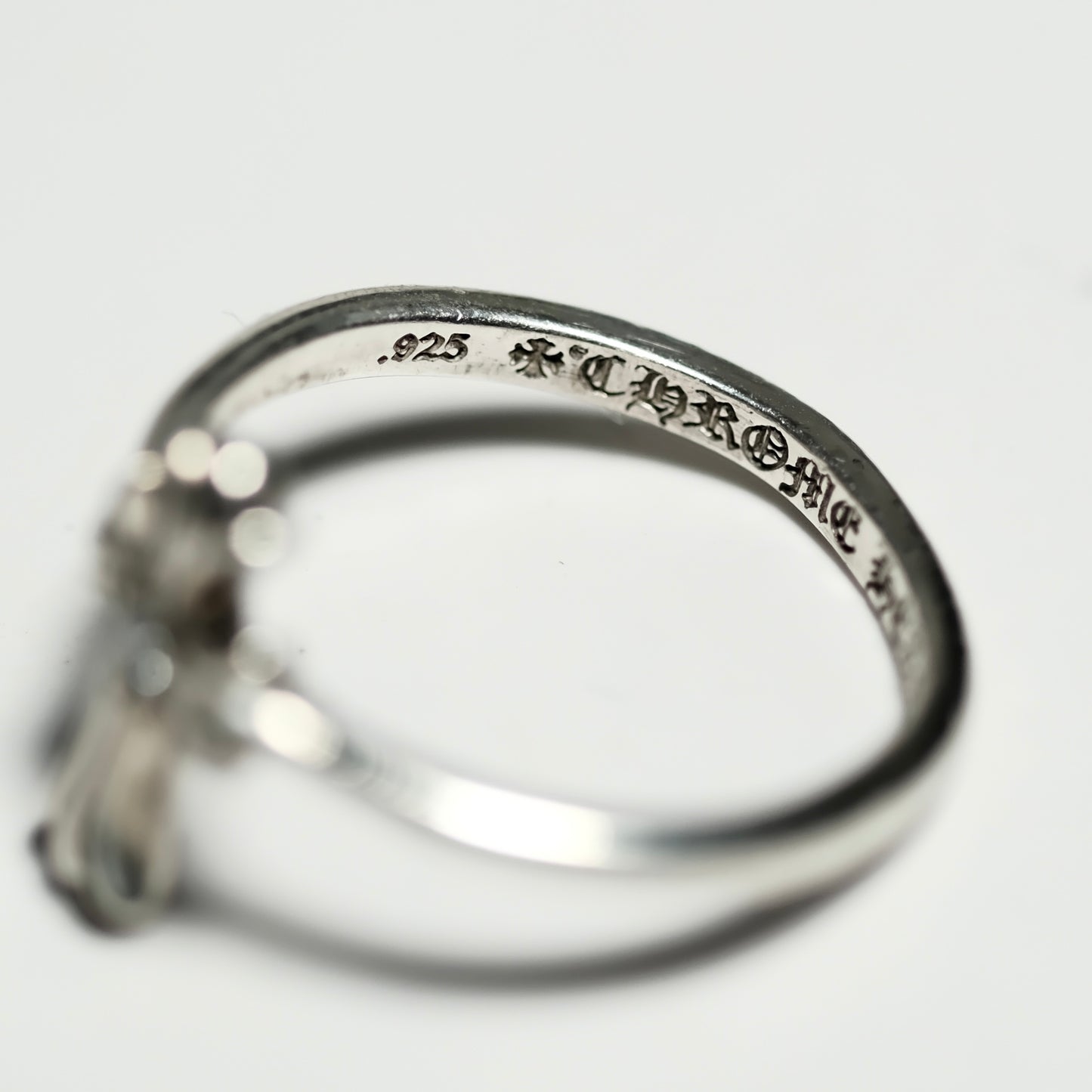 Chrome Hearts BUBBLEGUM CH CROSS DIAMOND/ BBBLGM CH CRS DIA ring