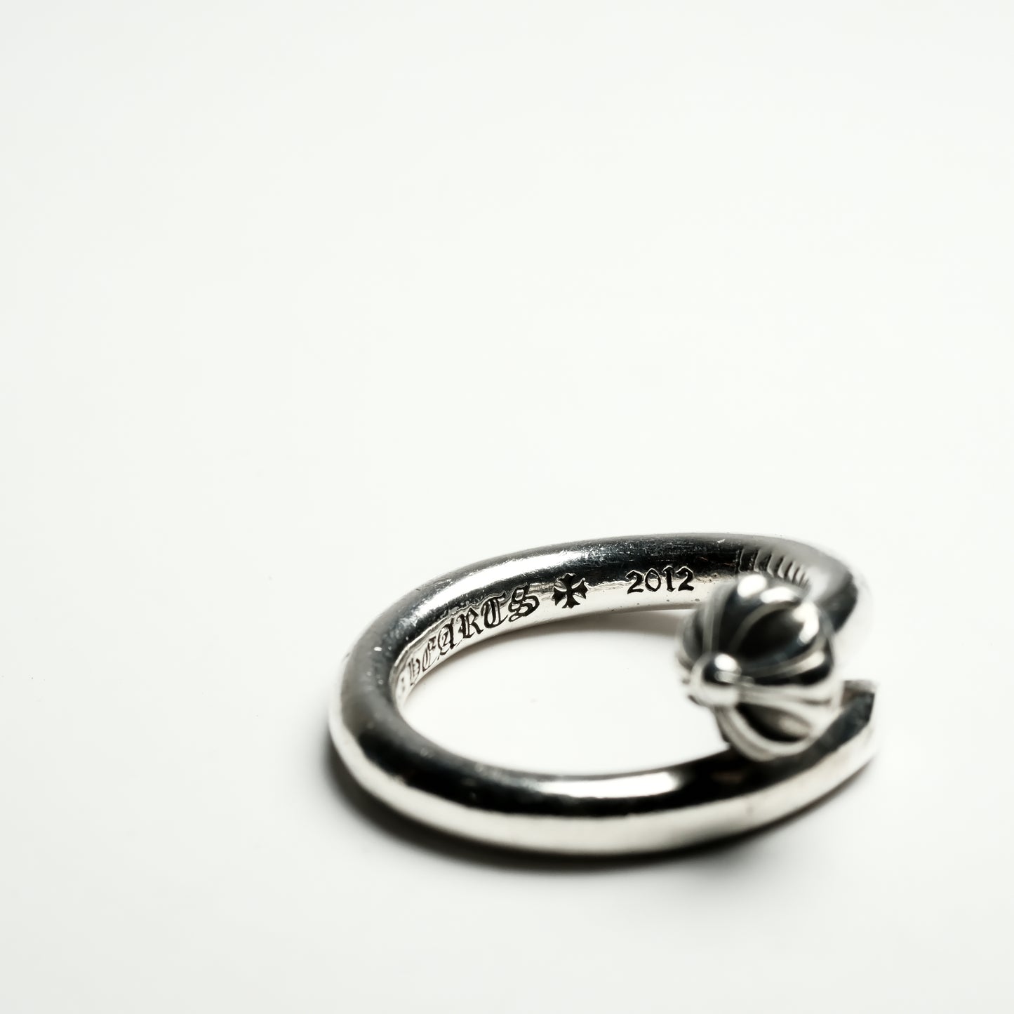 Chrome Hearts NAIL CROSS BALL/ NAIL CRSBALL ring
