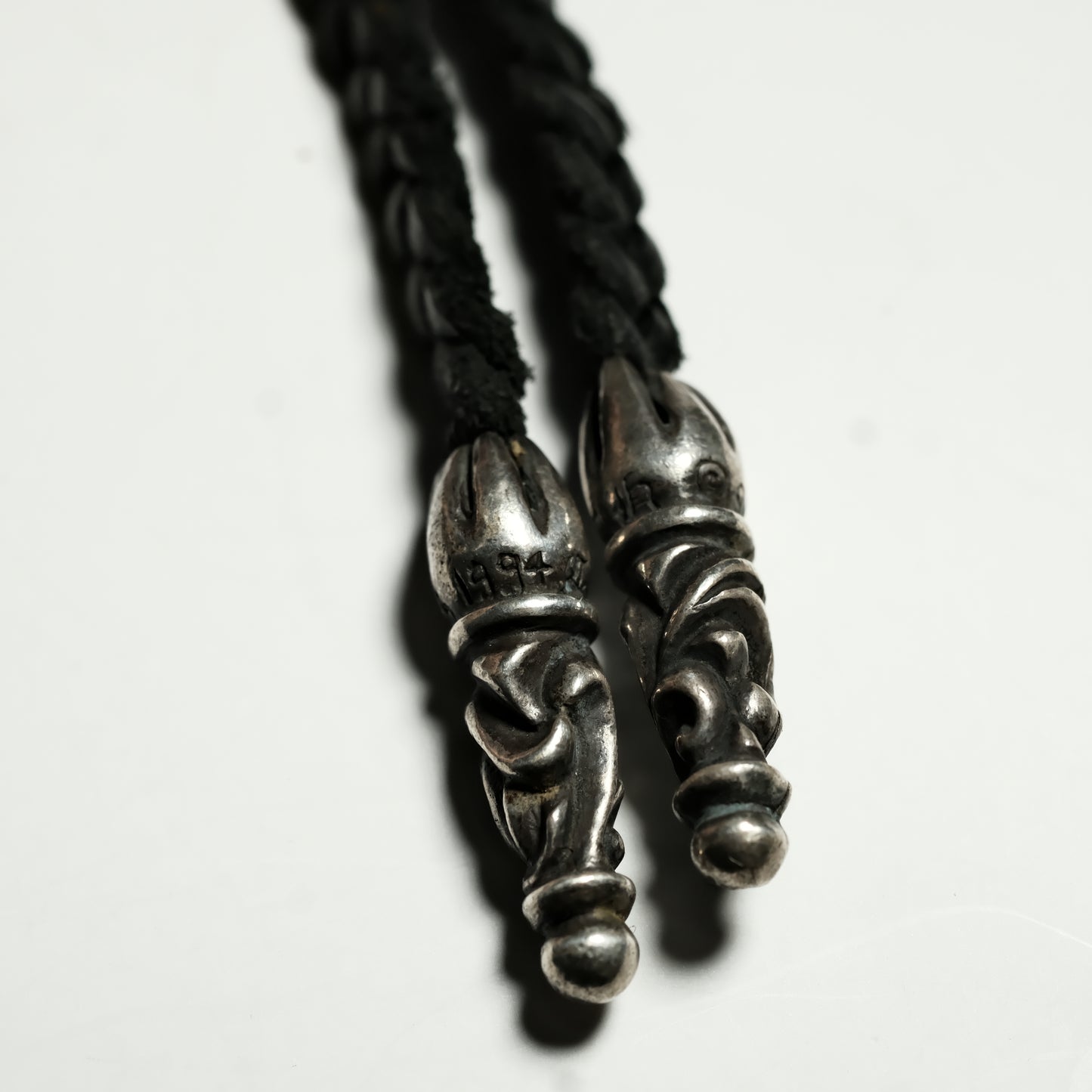 Chrome Hearts LEATHER BRAID necklace