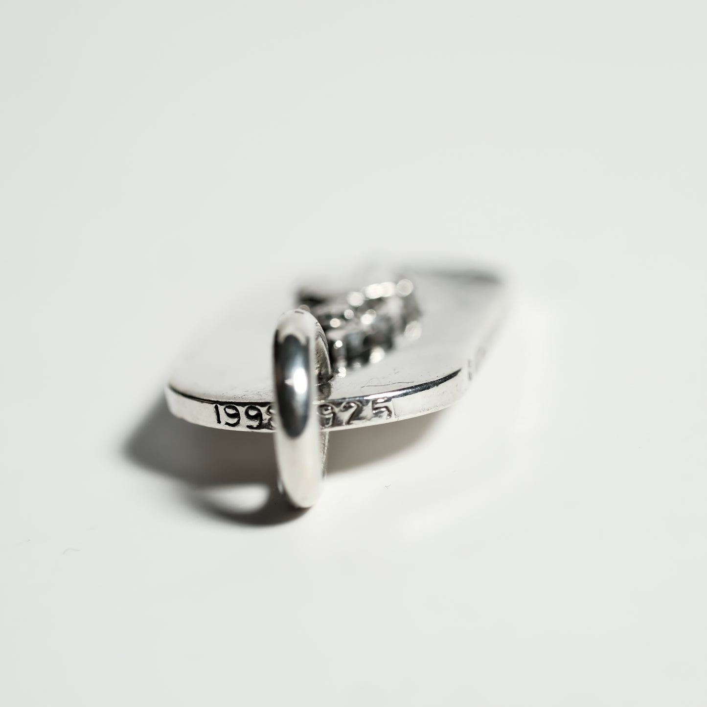 Chrome Hearts DAGGER RAISED DOGTAG ペンダント