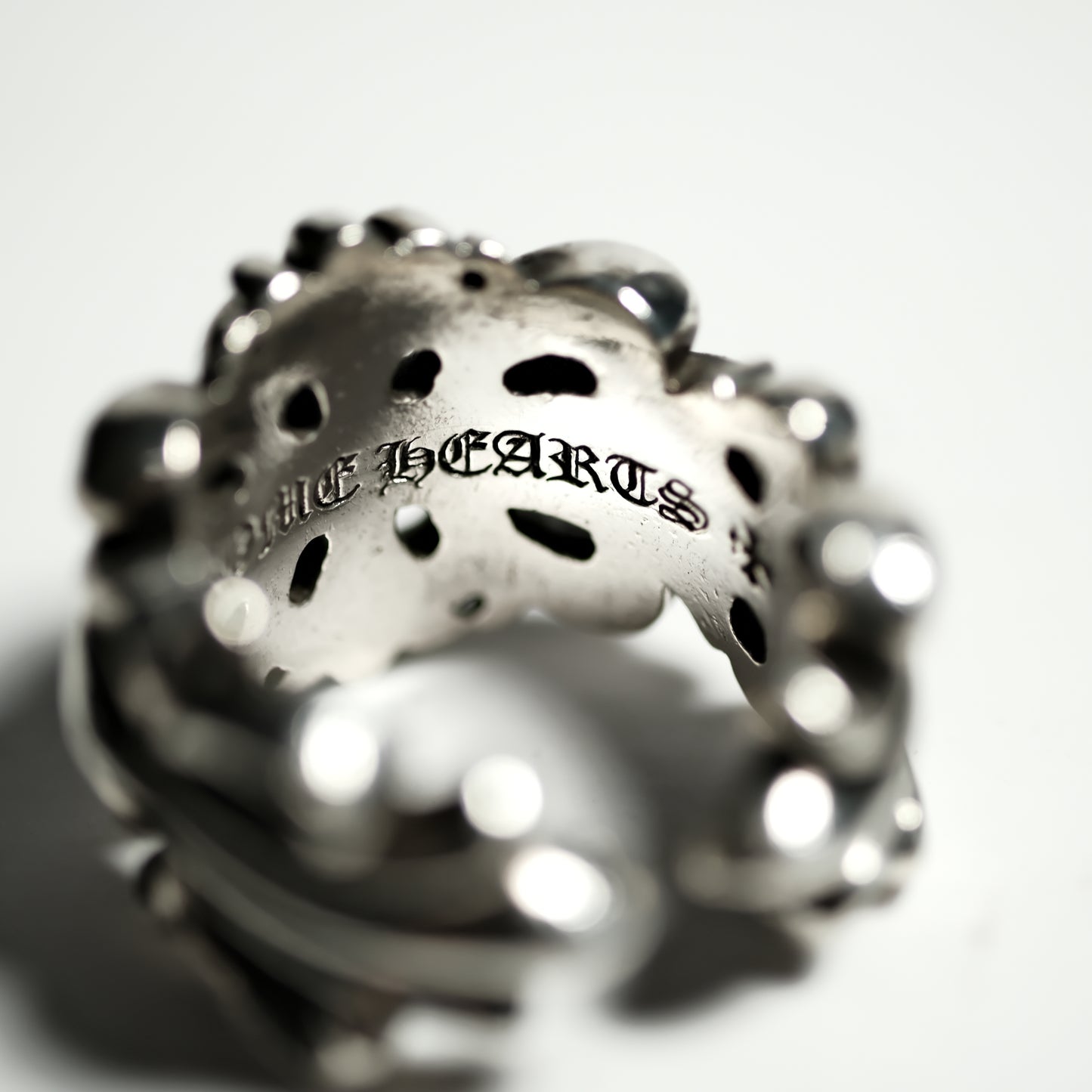 Chrome Hearts ダブルフローラルクロス/DBL FLRL CRS リング