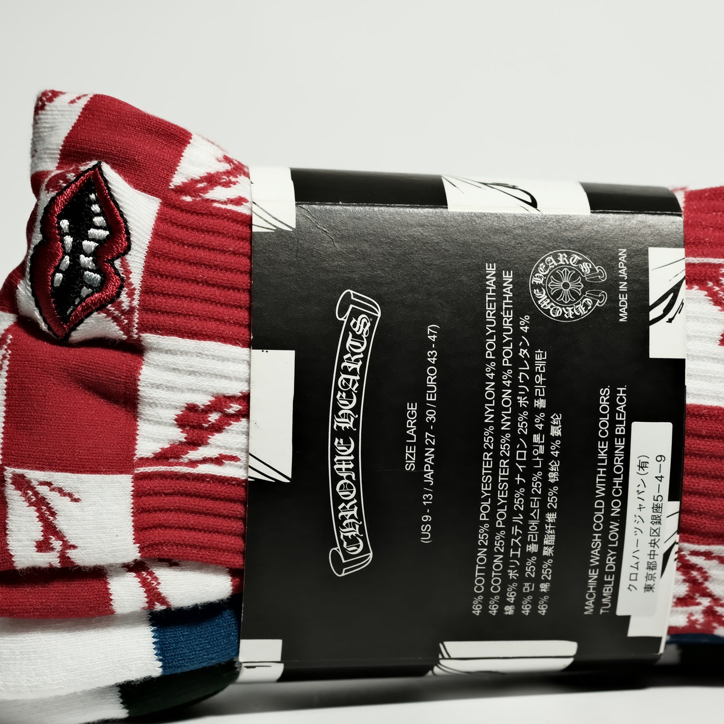 Chrome Hearts 3PK MATTY BOY “99 EYES” socks