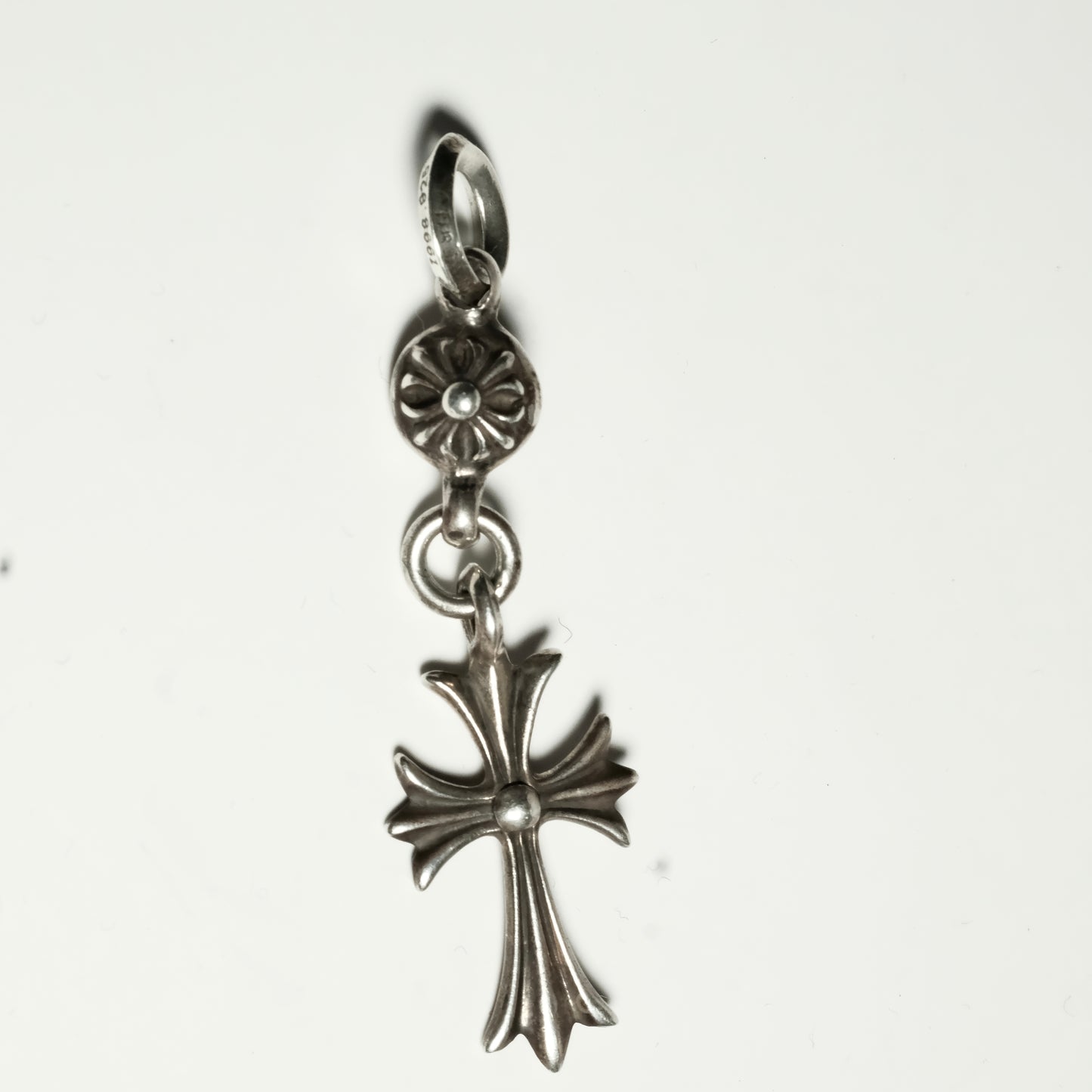Chrome Hearts 1B TNY CH CRS/ 1 BALL TINY CROSS pendant