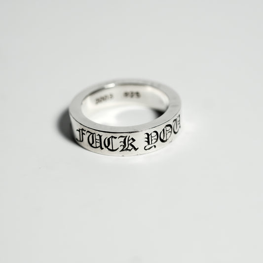 Chrome Hearts 6mm SPACER FUCKYOU ring