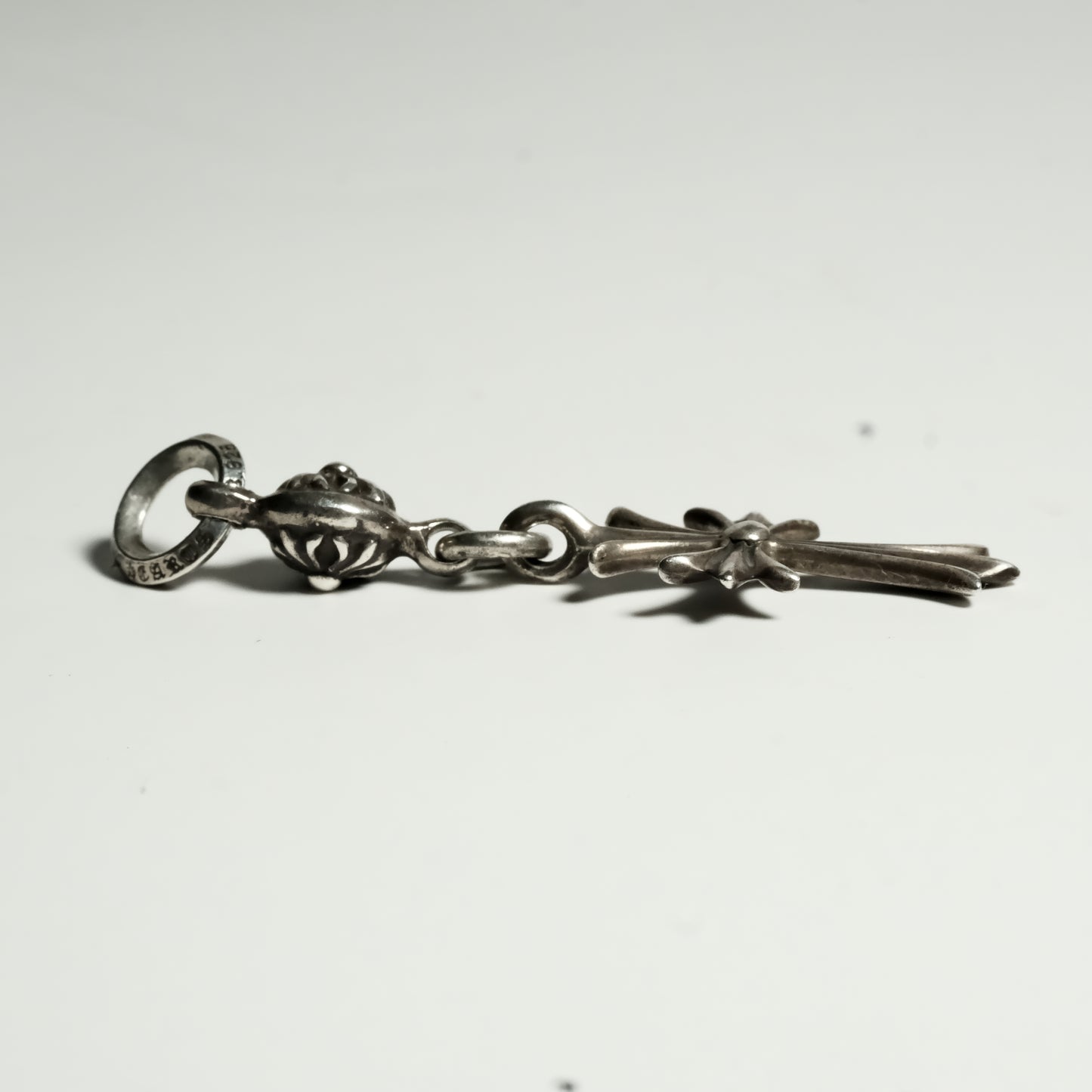 Chrome Hearts 1B TNY CH CRS/ 1 BALL TINY CROSS pendant
