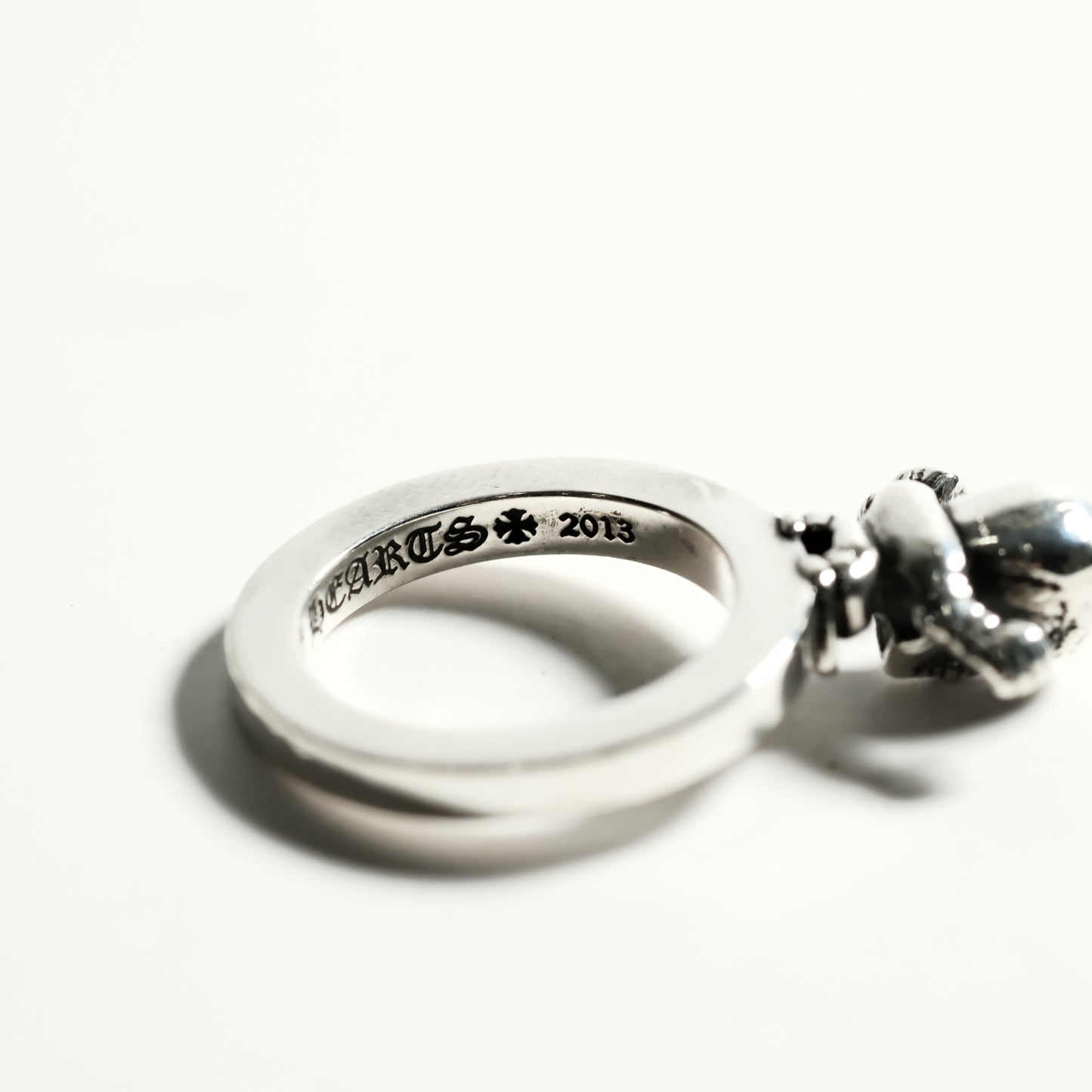 Chrome Hearts FOTI SPACER TEETER ring