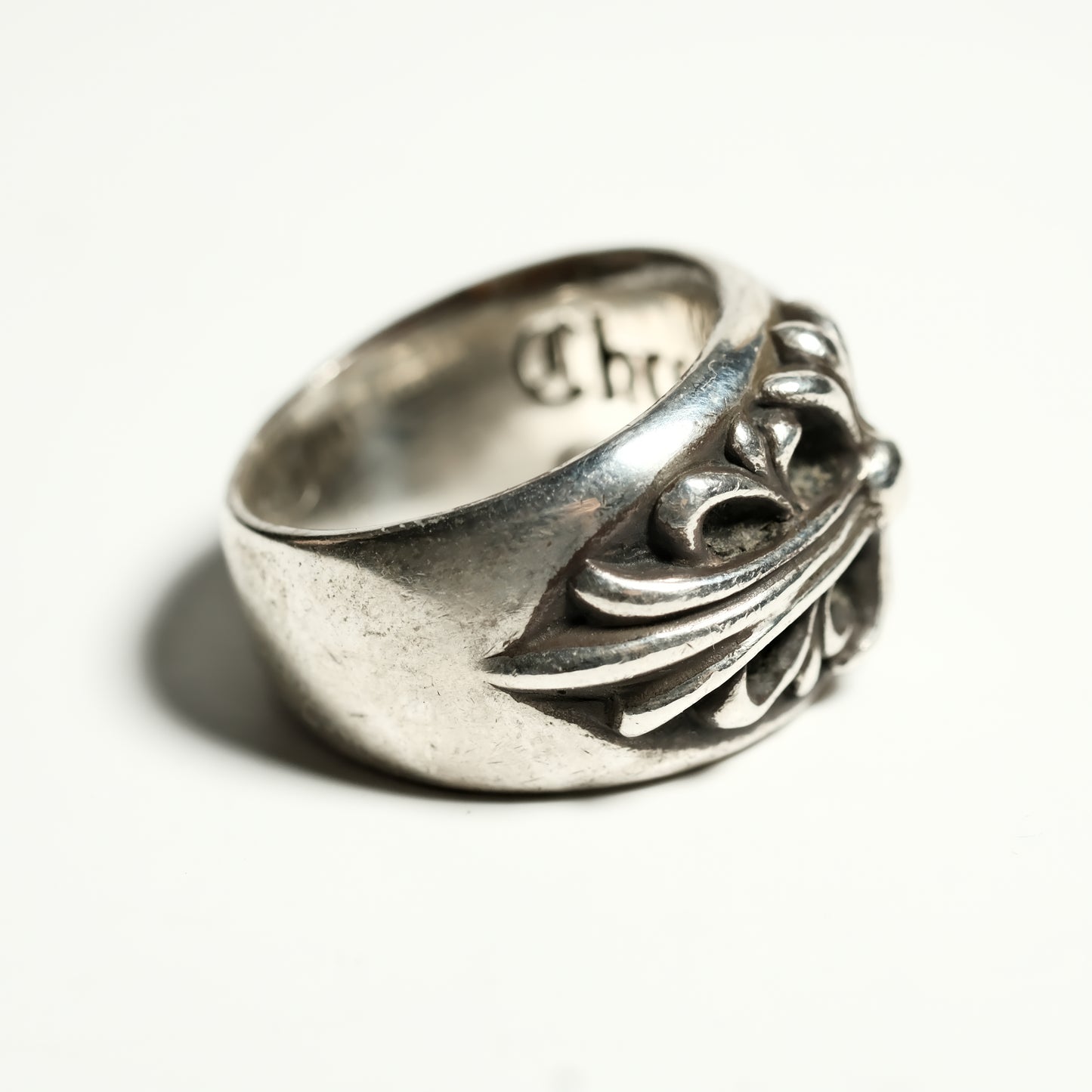 Chrome Hearts フローラルクロスリング