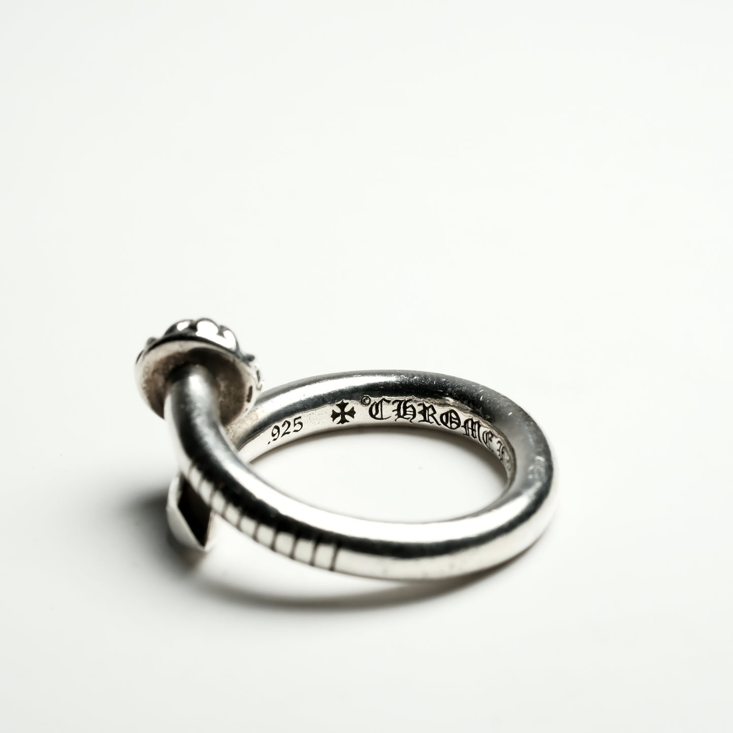 Chrome Hearts NAIL CROSS BALL/ NAIL CRSBALL ring