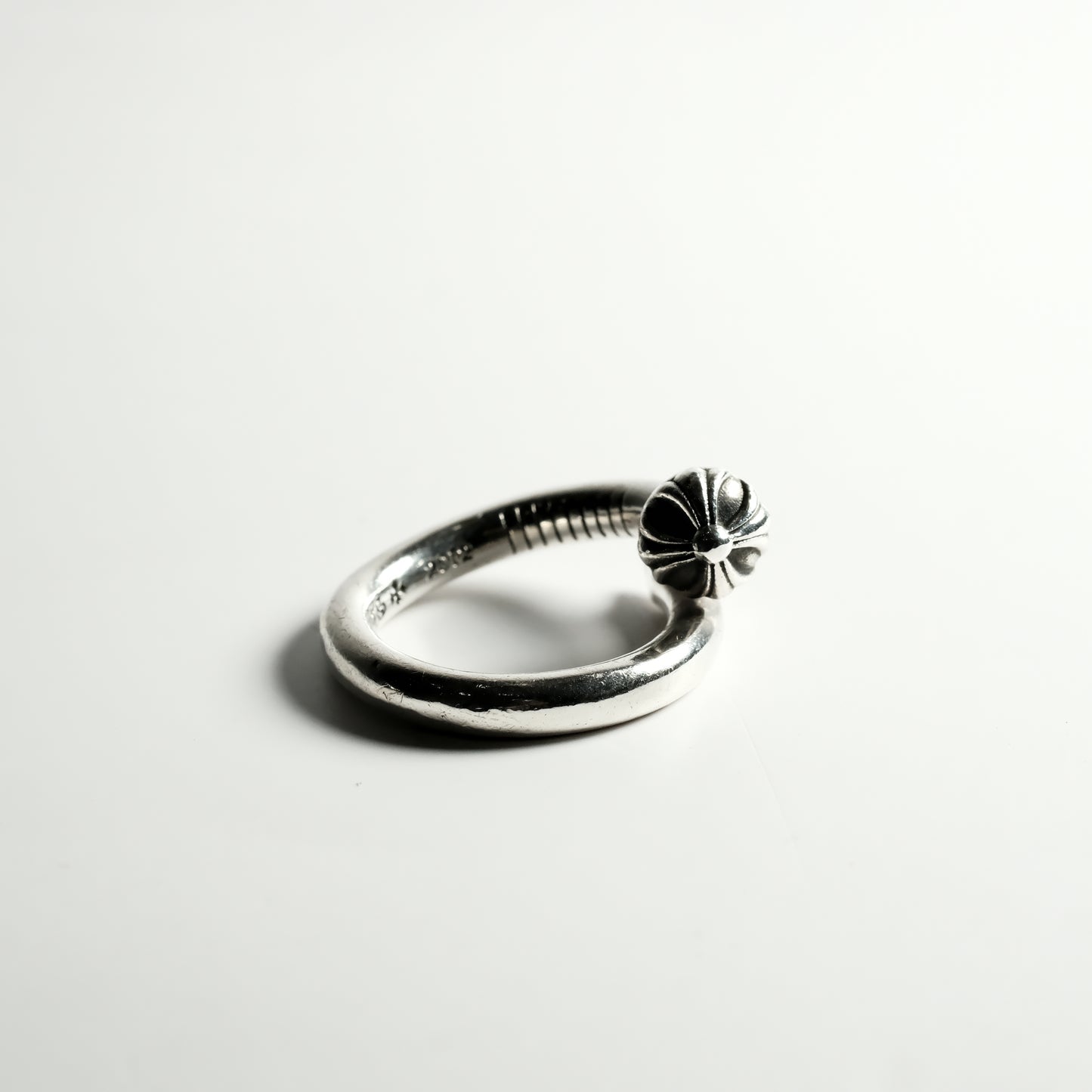 Chrome Hearts NAIL CROSS BALL/ NAIL CRSBALL ring