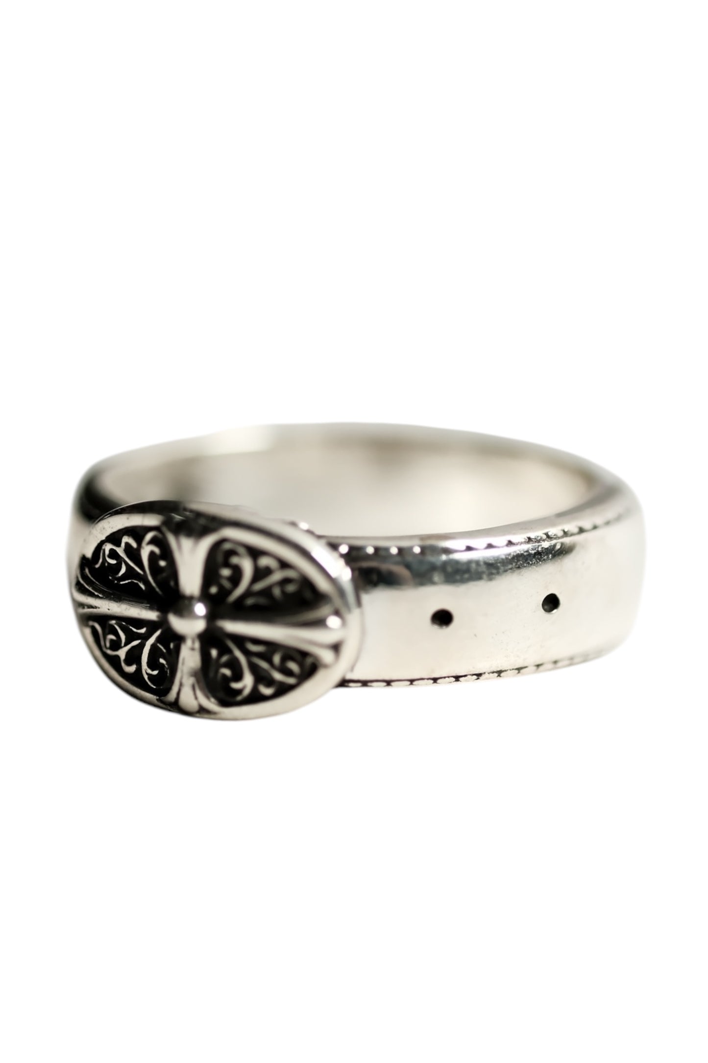 Chrome Hearts BELTED OVAL ring
