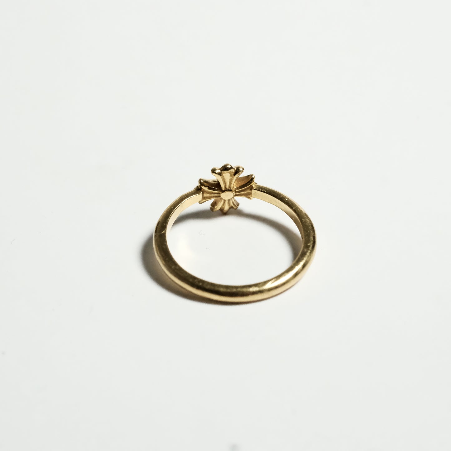Chrome Hearts 22K BUBBLEGUM CH PLUS PAVE DIA/ 22K BUBBLGM CH PLS P/D ring