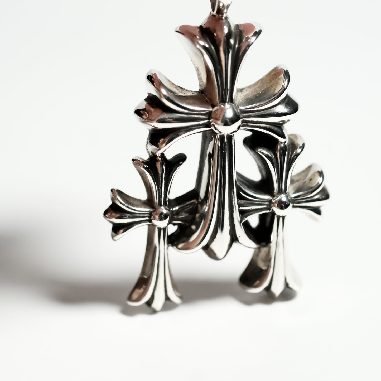 Chrome Hearts 3 CH CRS SML / CH TRIPLE CROSS pendant