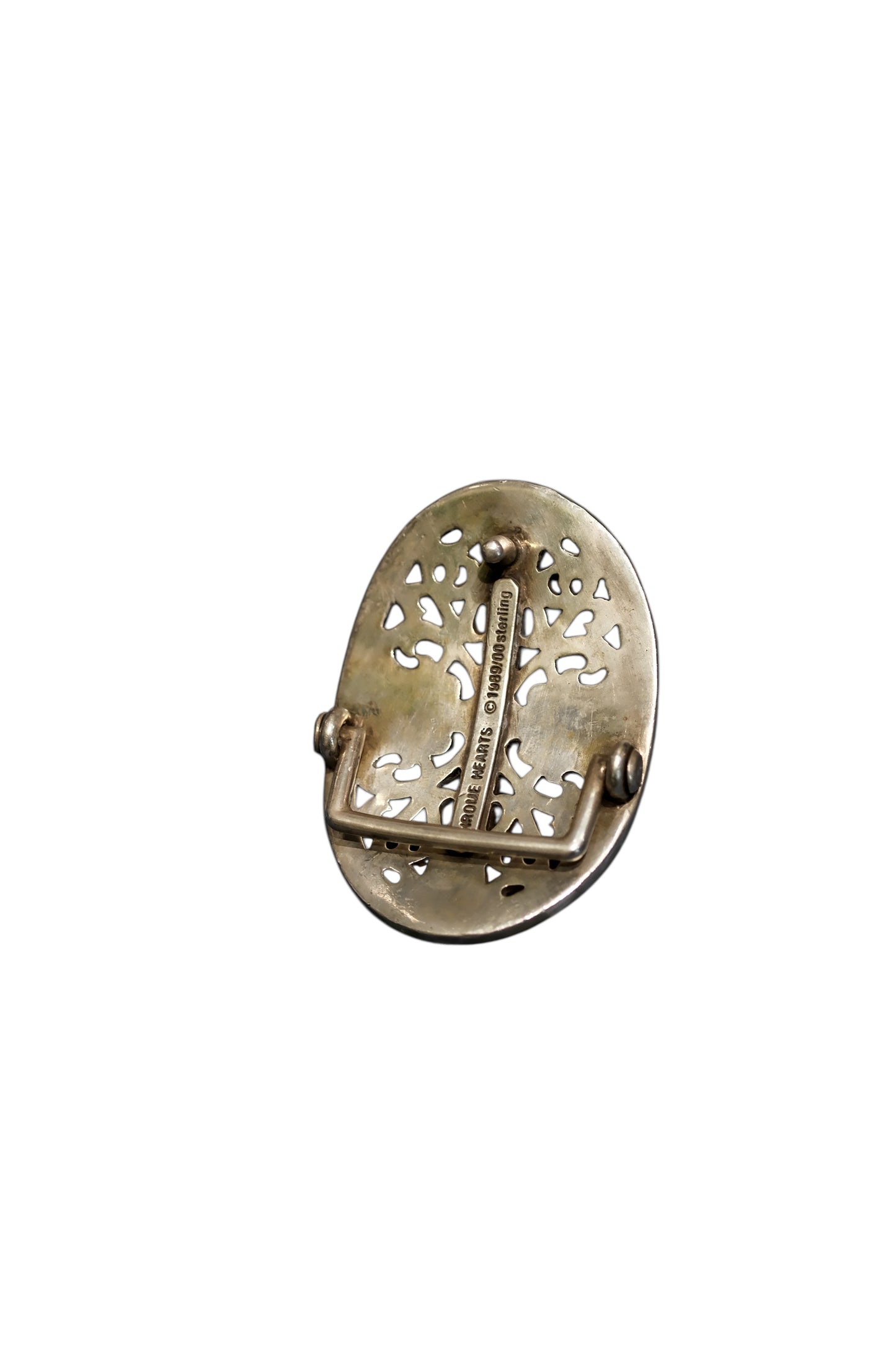 Chrome Hearts BUCKL OVAL CROSS1.5