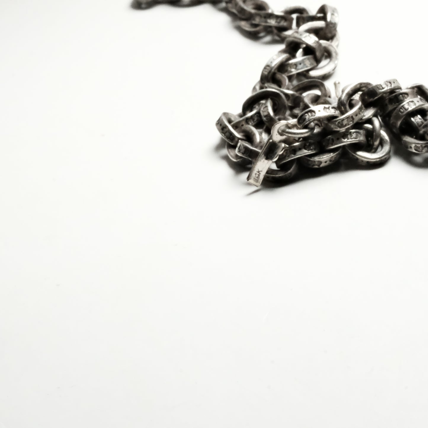 Chrome Hearts PAPER CHAIN 20INCH necklace