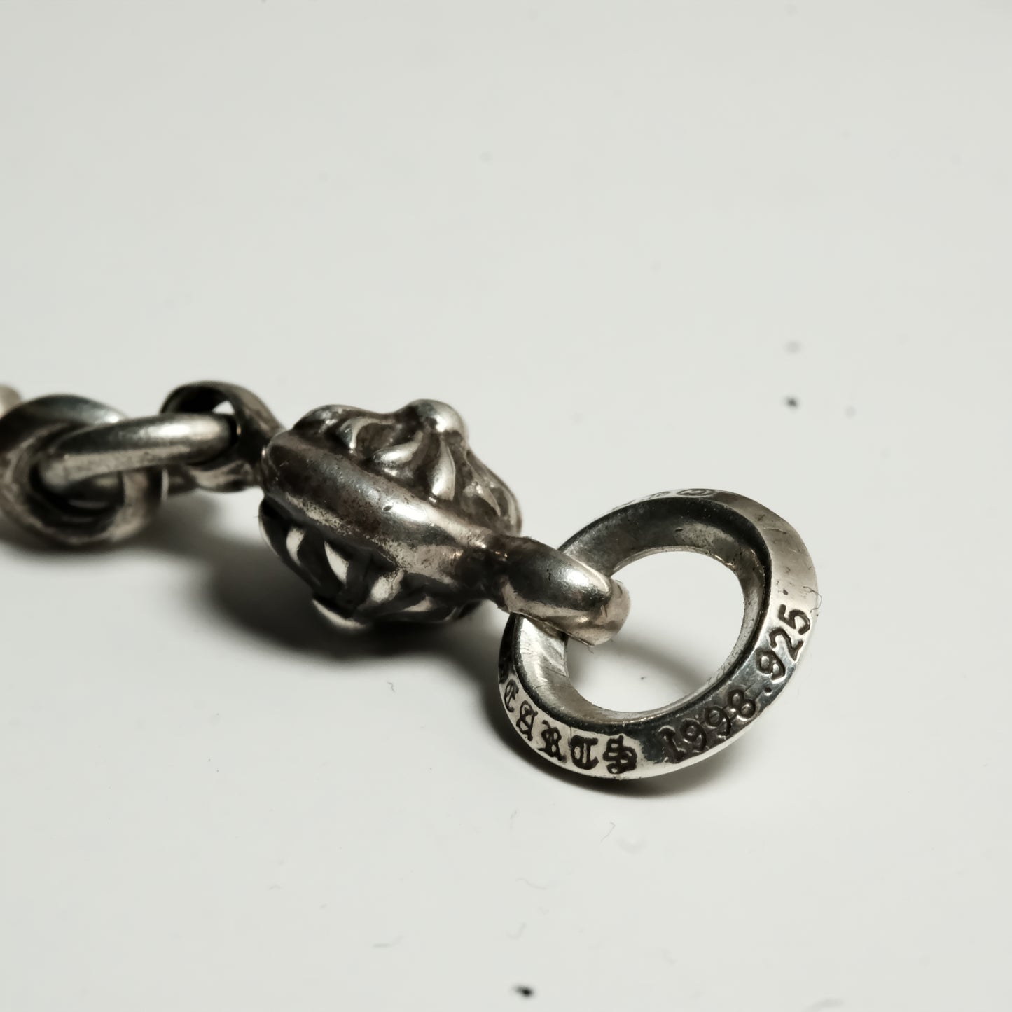 Chrome Hearts 1B TNY CH CRS/ 1 BALL TINY CROSS pendant