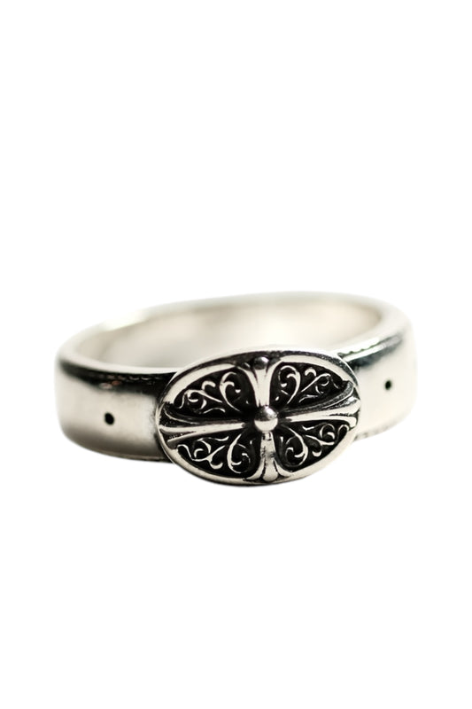 Chrome Hearts BELTED OVAL ring