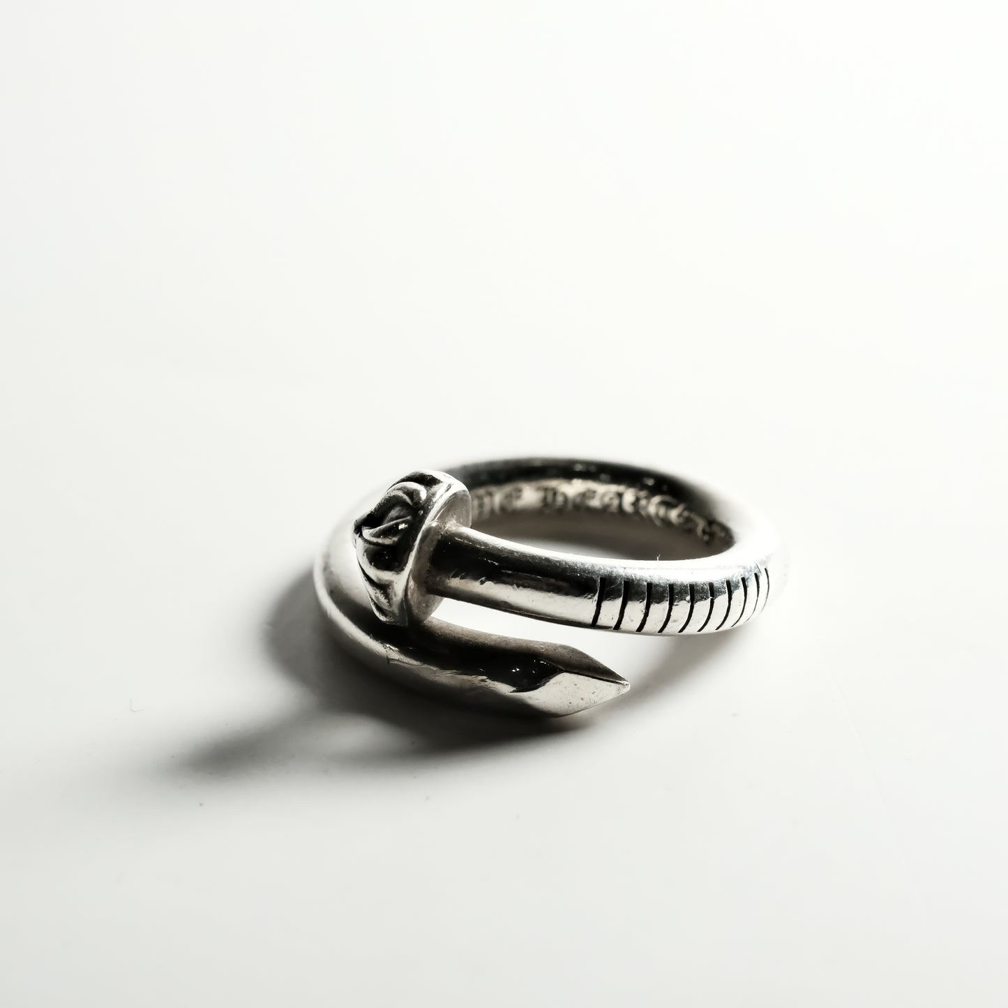 Chrome Hearts NAIL CROSS BALL/ NAIL CRSBALL ring