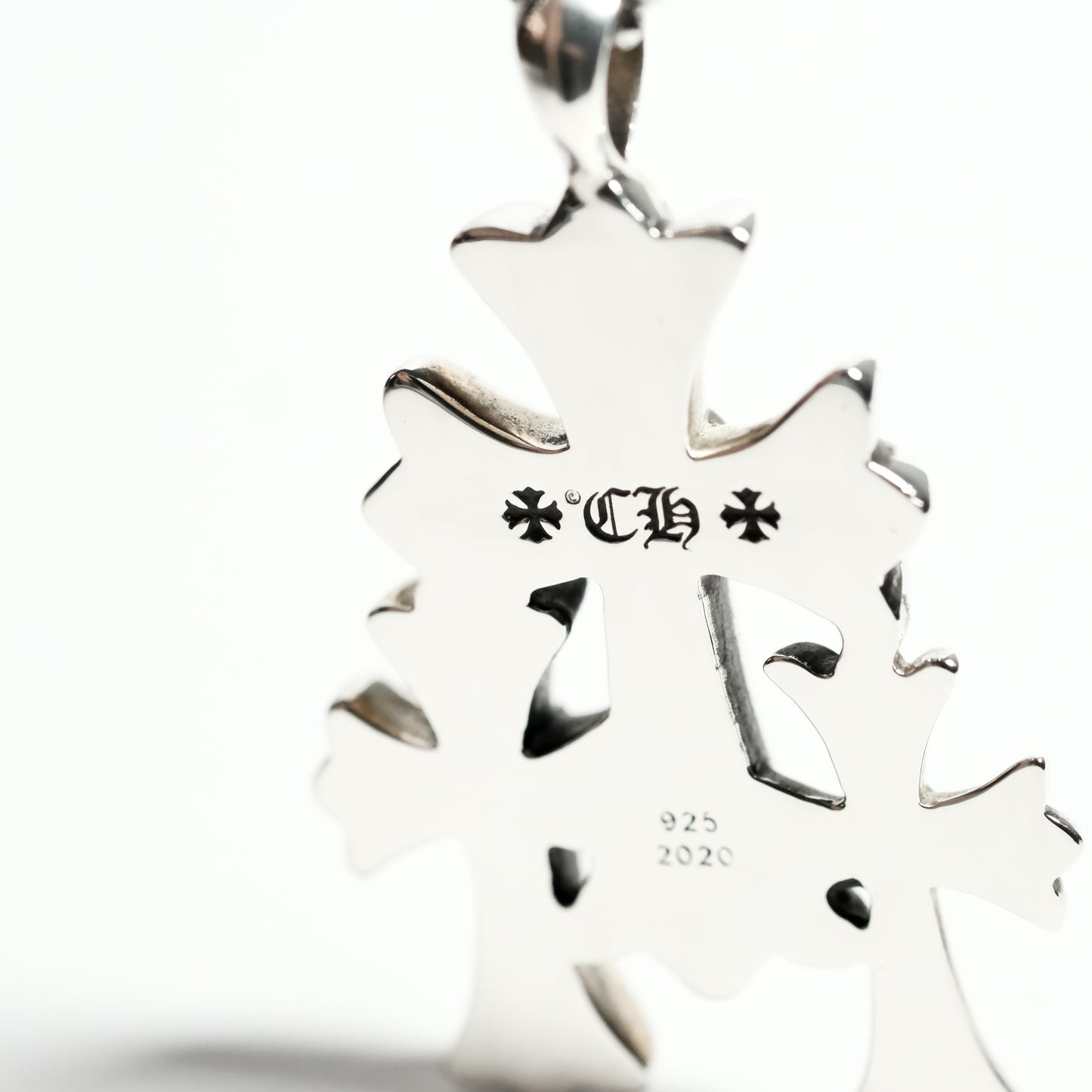 Chrome Hearts 3 CH CRS SML / CH TRIPLE CROSS pendant